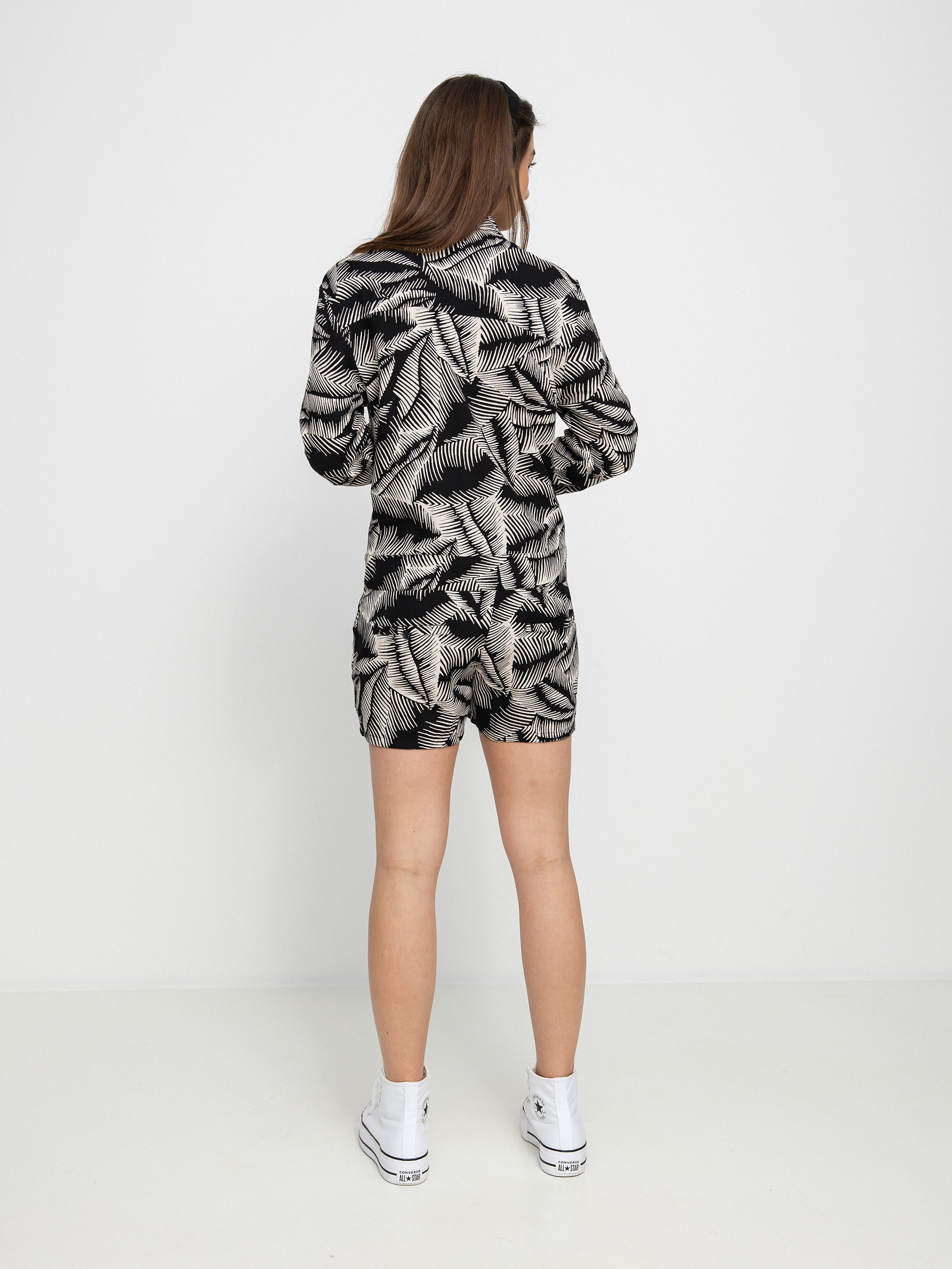 Damski Kombinezon Volcom Stay Palm Romper (black white)