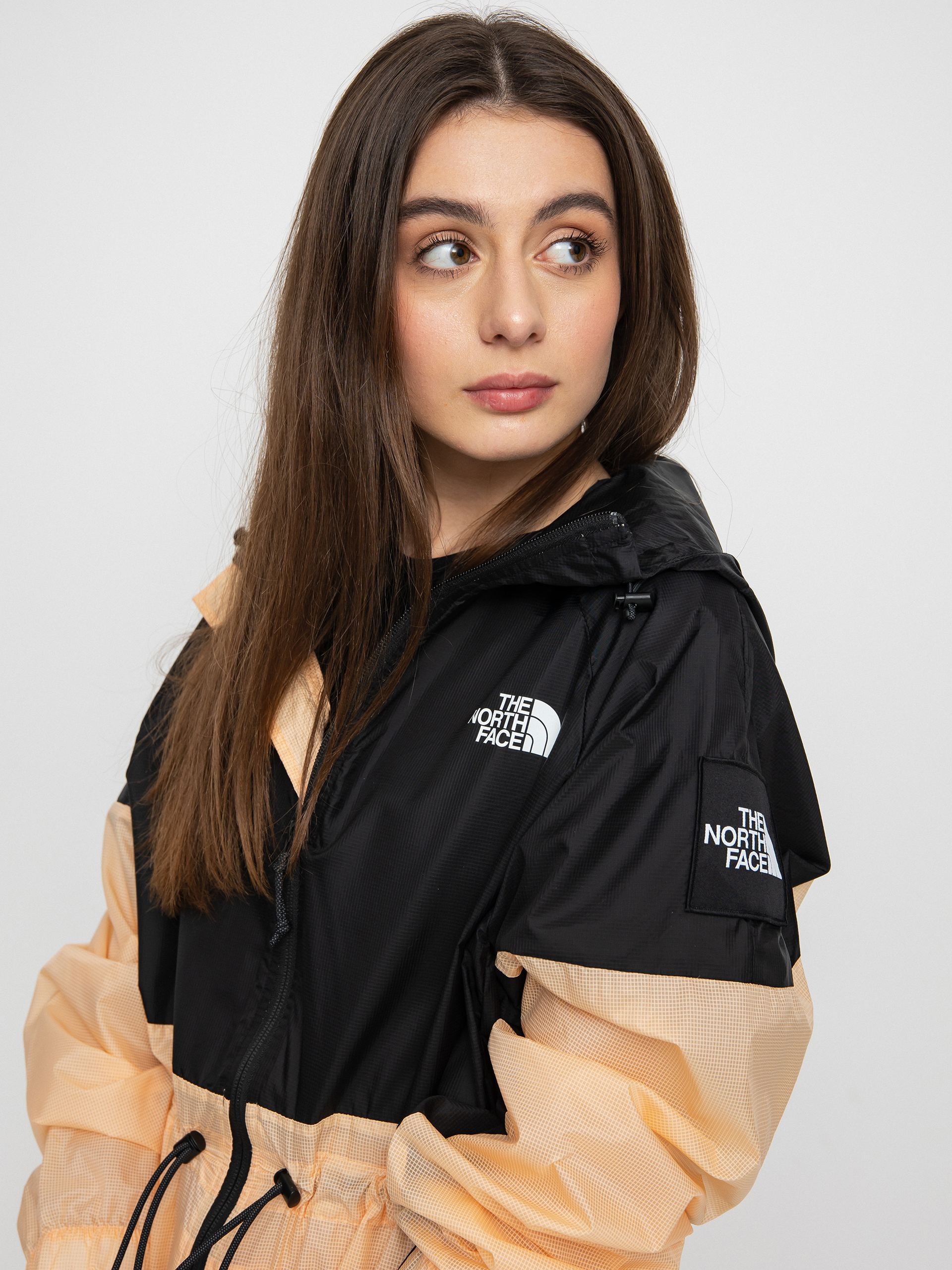 Kurtka The North Face Phlego Wind Wmn (apricot ice/tnf black)