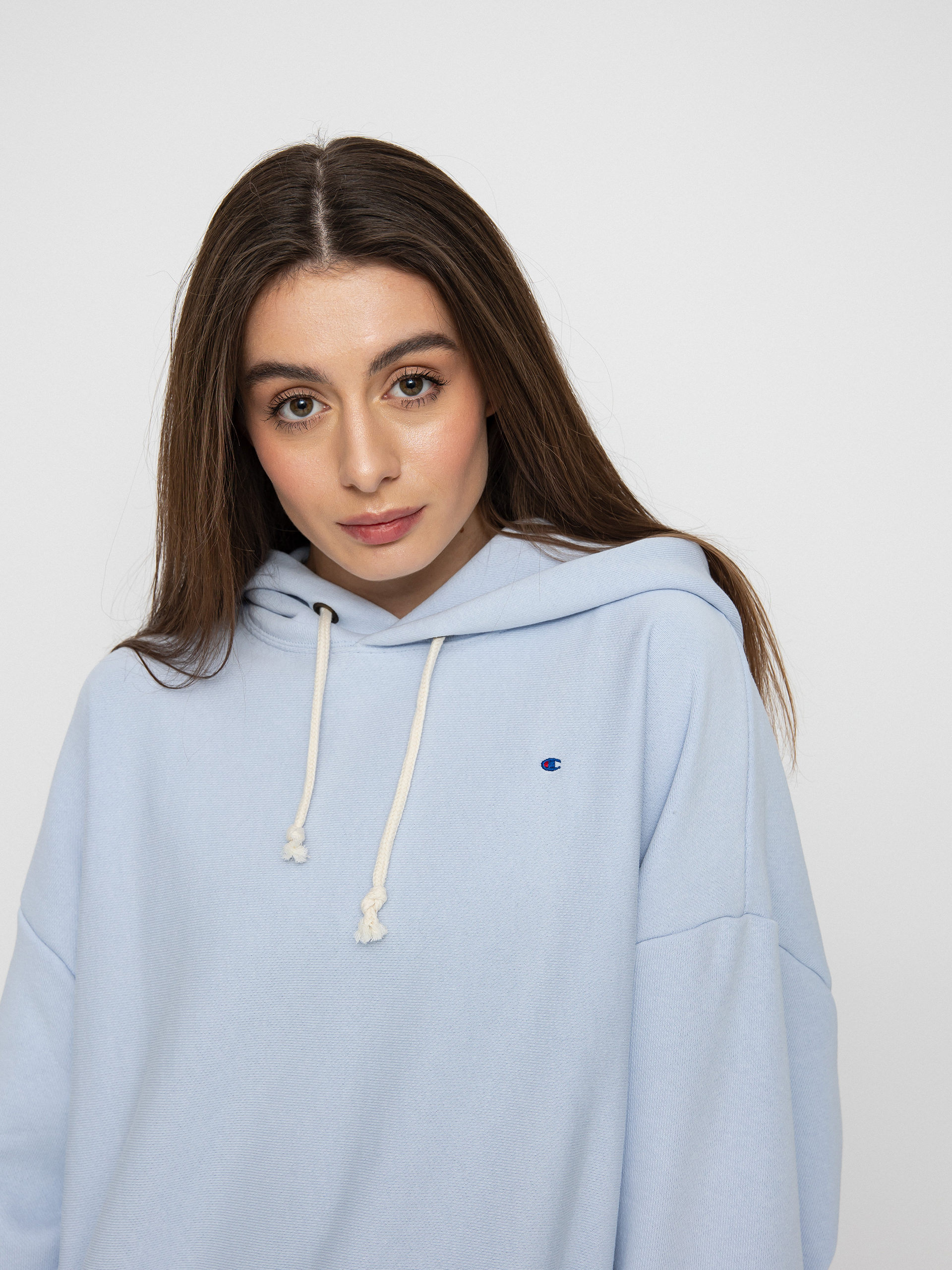 Bluza z kapturem Champion Hooded Sweatshirt 115152 HD Wmn (cod)