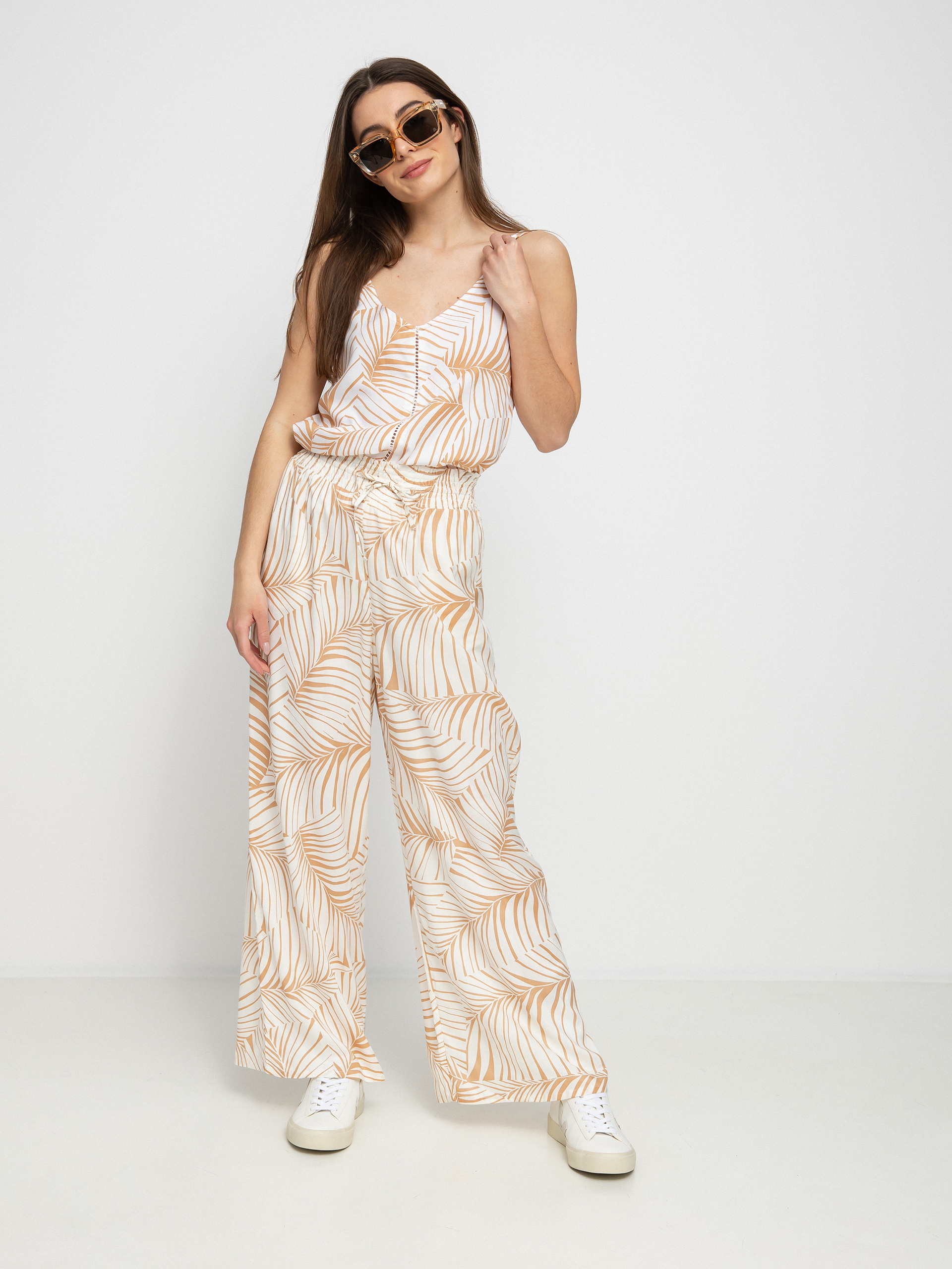 T-shirt Roxy Got To Be Real Wmn (toast palm tree dreams)