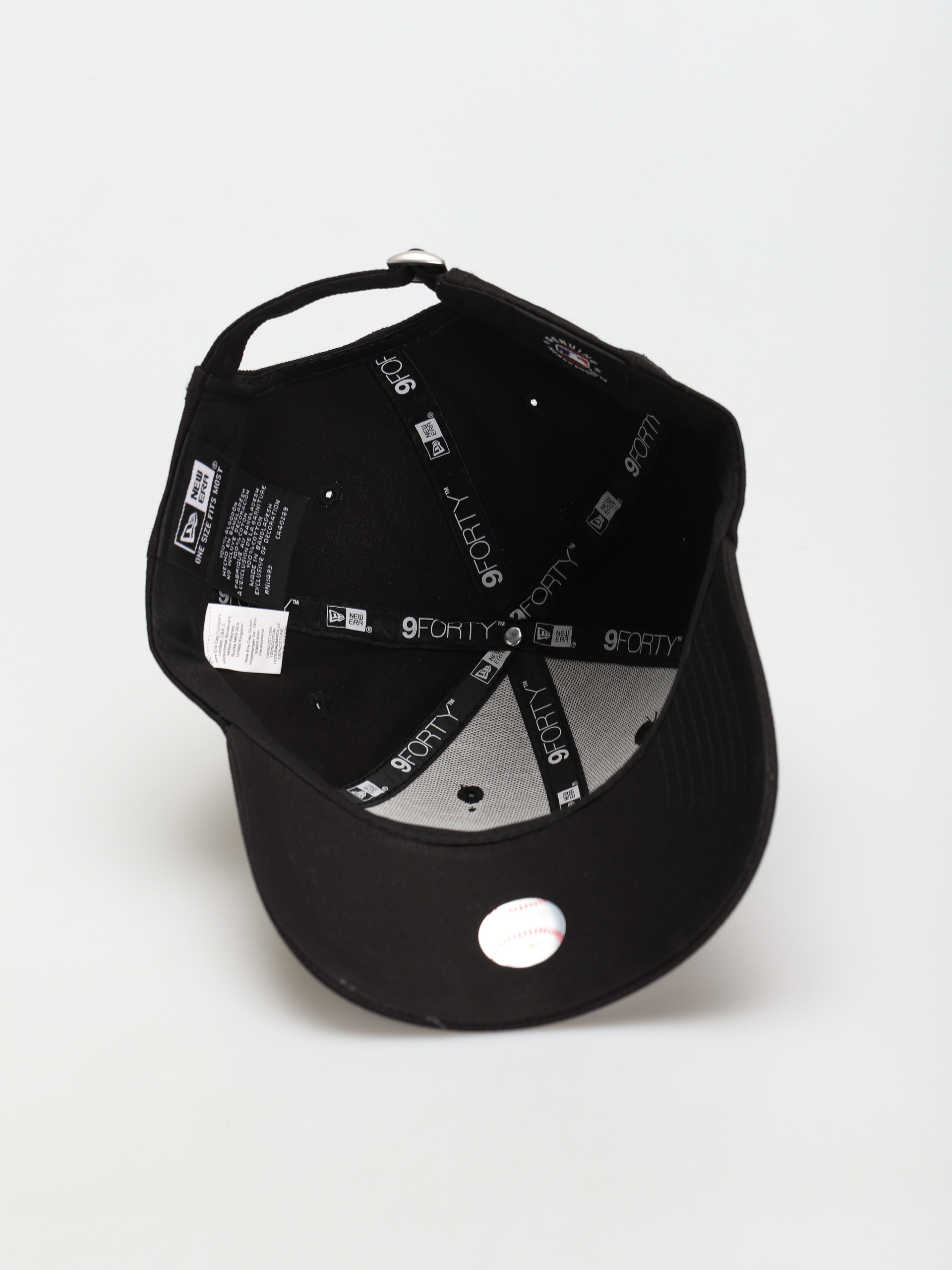 Czapka z daszkiem New Era New York Yankees Ess 9 Forty Wmn (black)