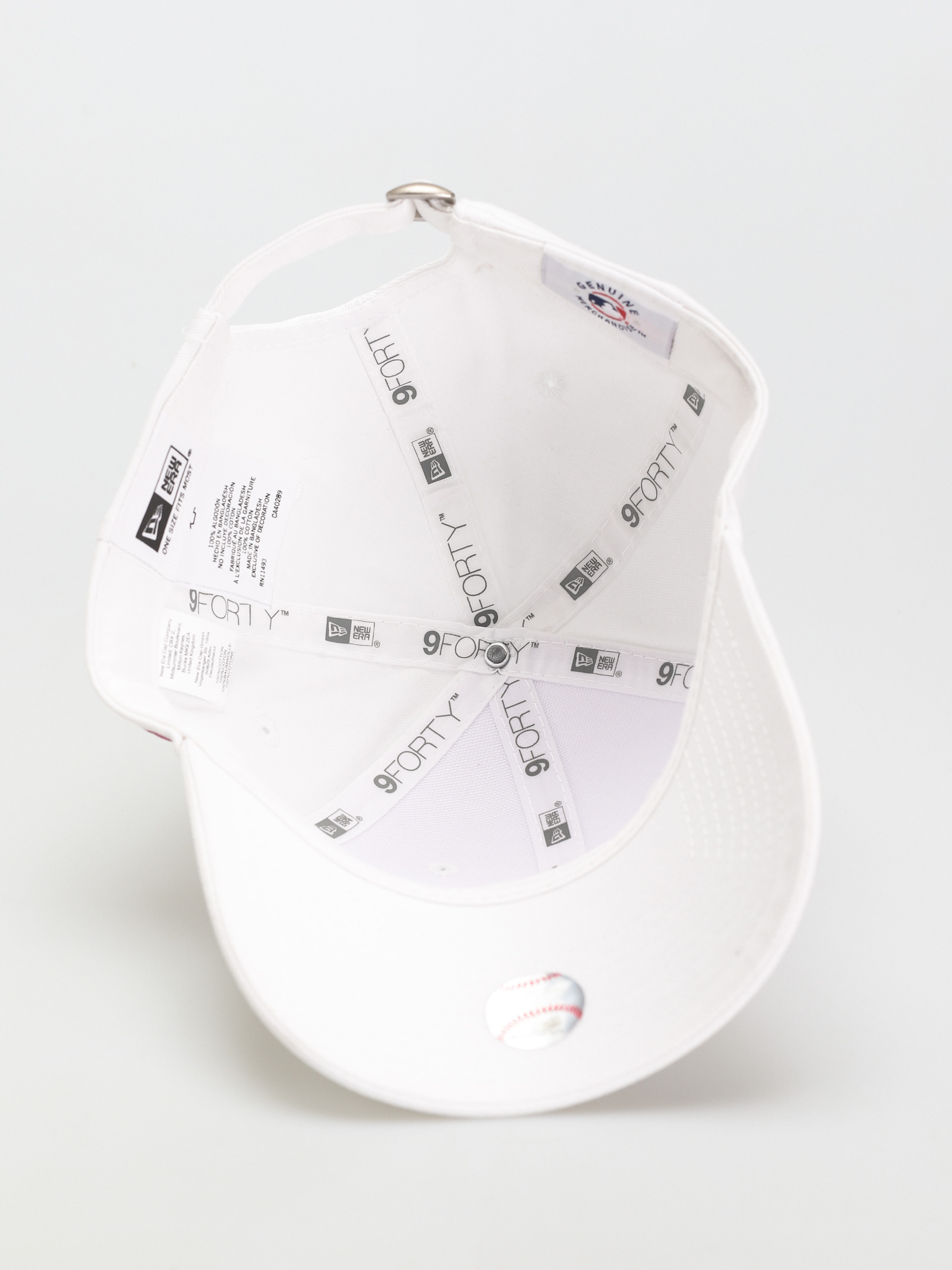 Czapka z daszkiem New Era New York Yankees 9 Forty Wmn (white/pink)