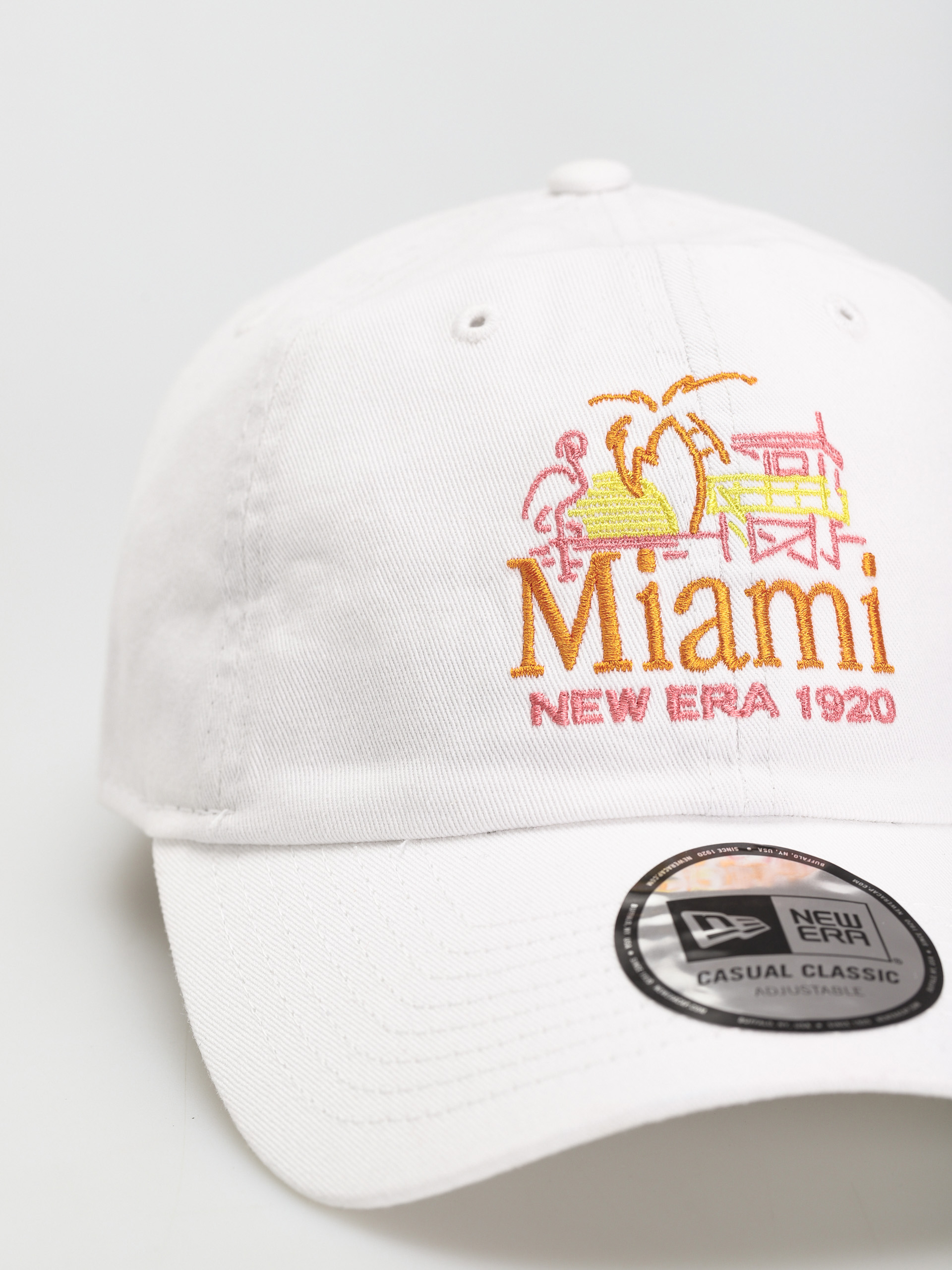 Czapka z daszkiem New Era Script 9 Twenty (white)