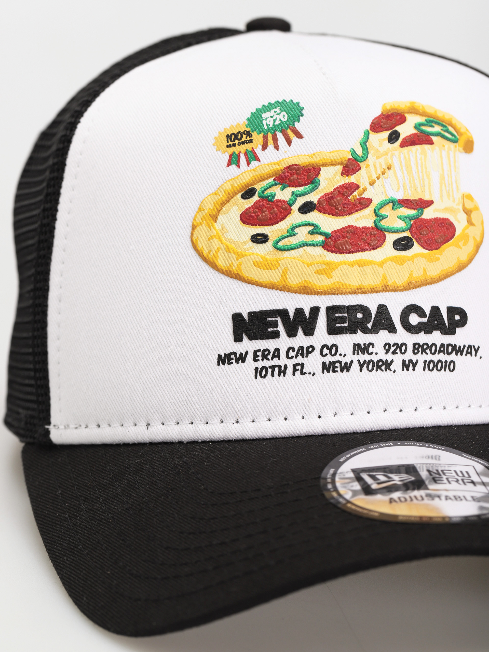 Czapka z daszkiem New Era Food Pack Trucker (white/black)