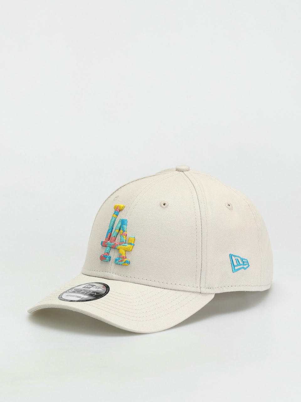 Czapka z daszkiem New Era Los Angeles Dodgers 9 Forty (stone)