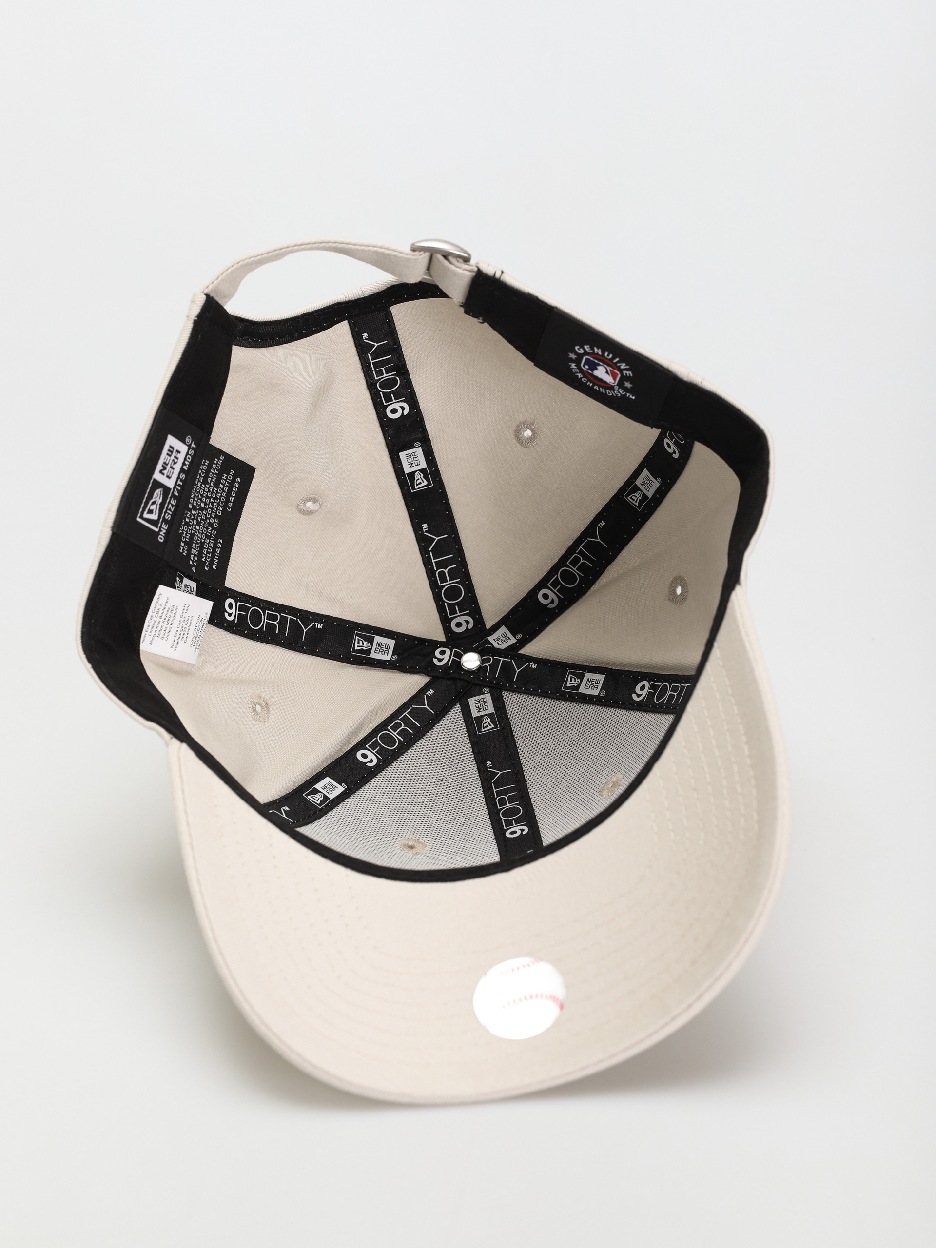 Czapka z daszkiem New Era Los Angeles Dodgers 9 Forty (stone)