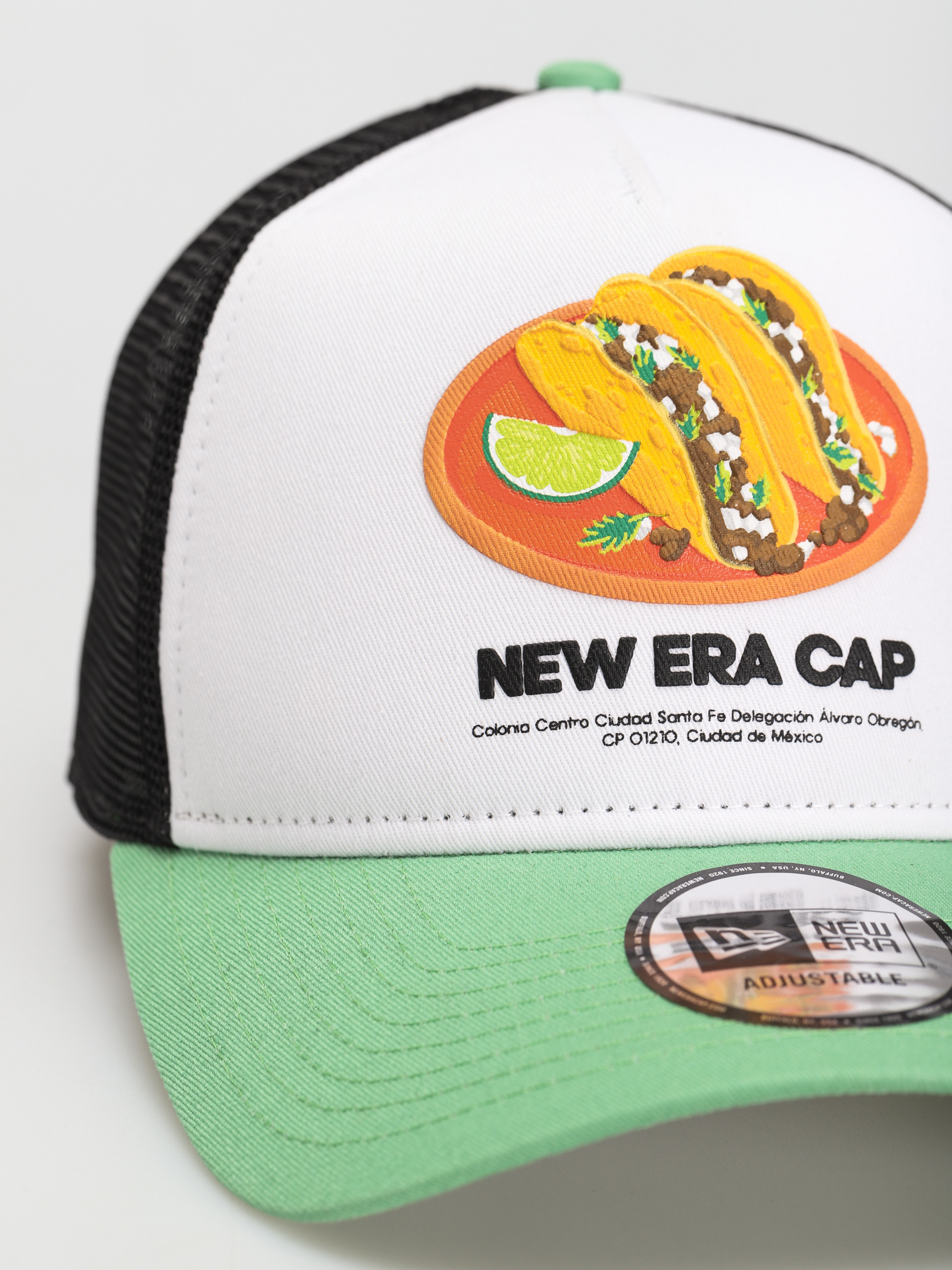Czapka z daszkiem New Era Food Pack Trucker (green/white)