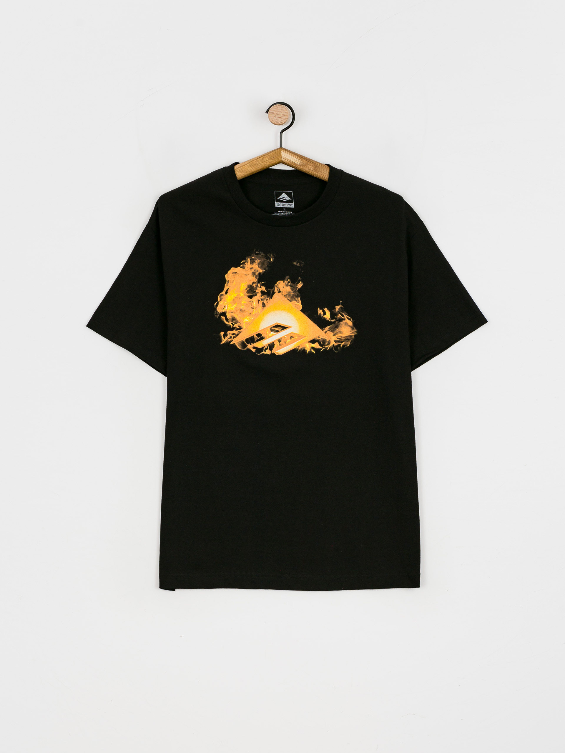 T-shirt Emerica Triangle Blaze (black)