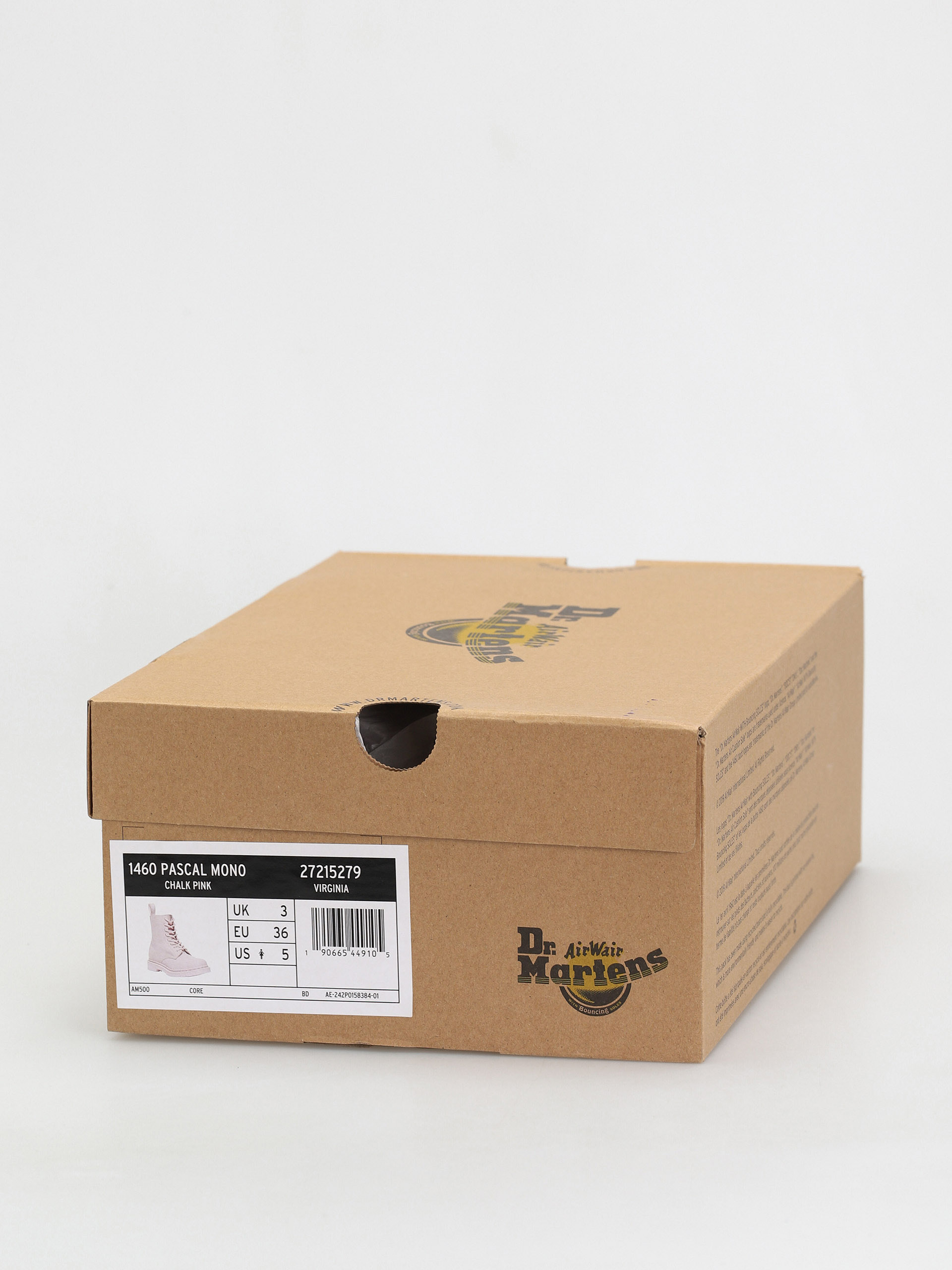 Buty Dr. Martens 1460 Pascal Wmn (chalk pink mono)