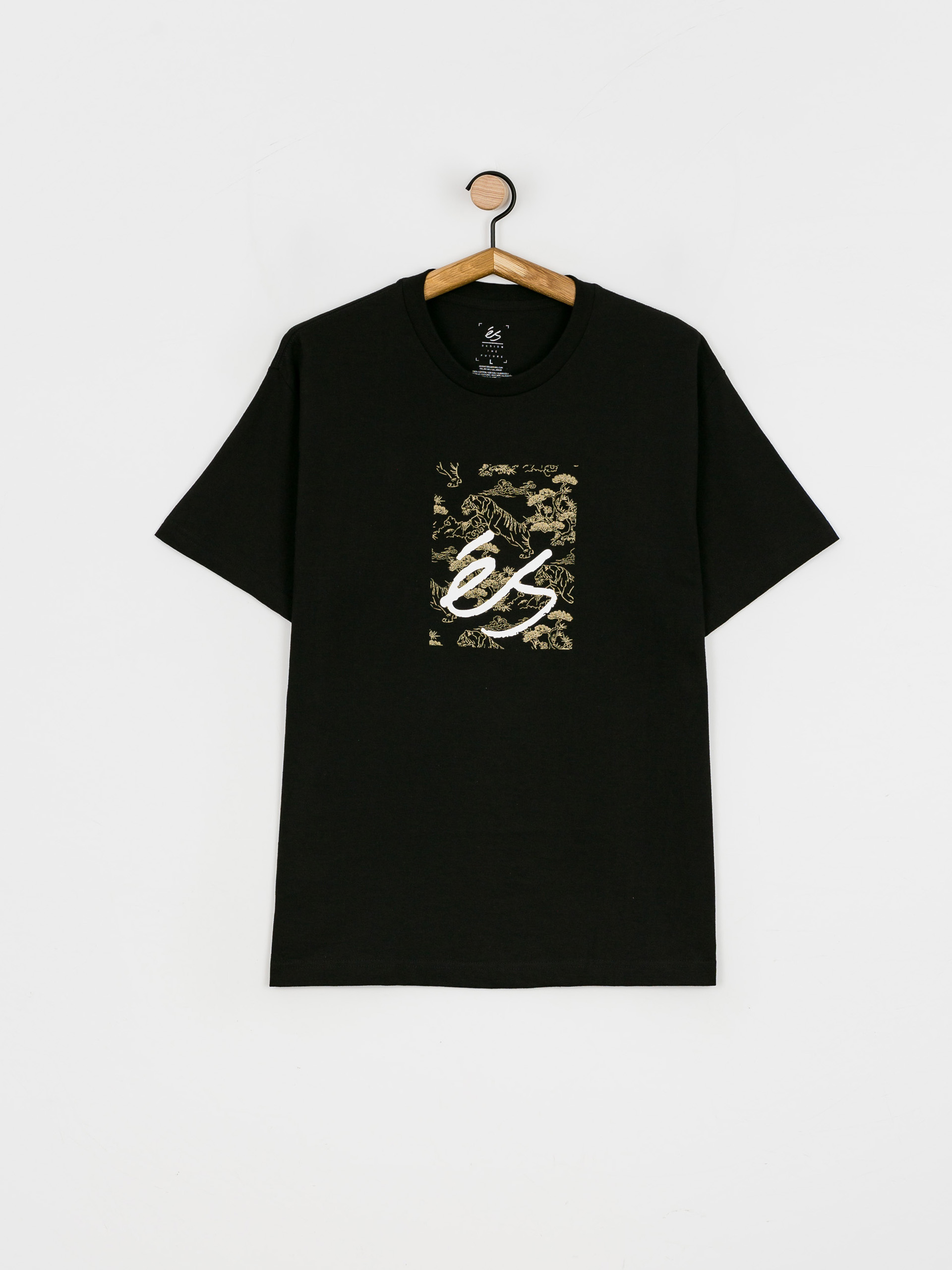 T-shirt eS Tiger Block (black)