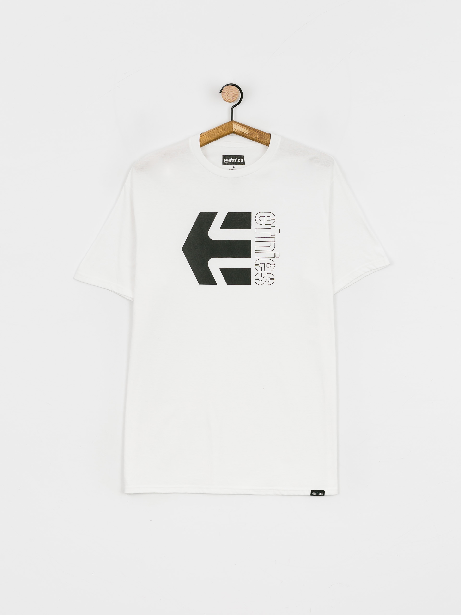 T-shirt Etnies Corp Combo (white/black)