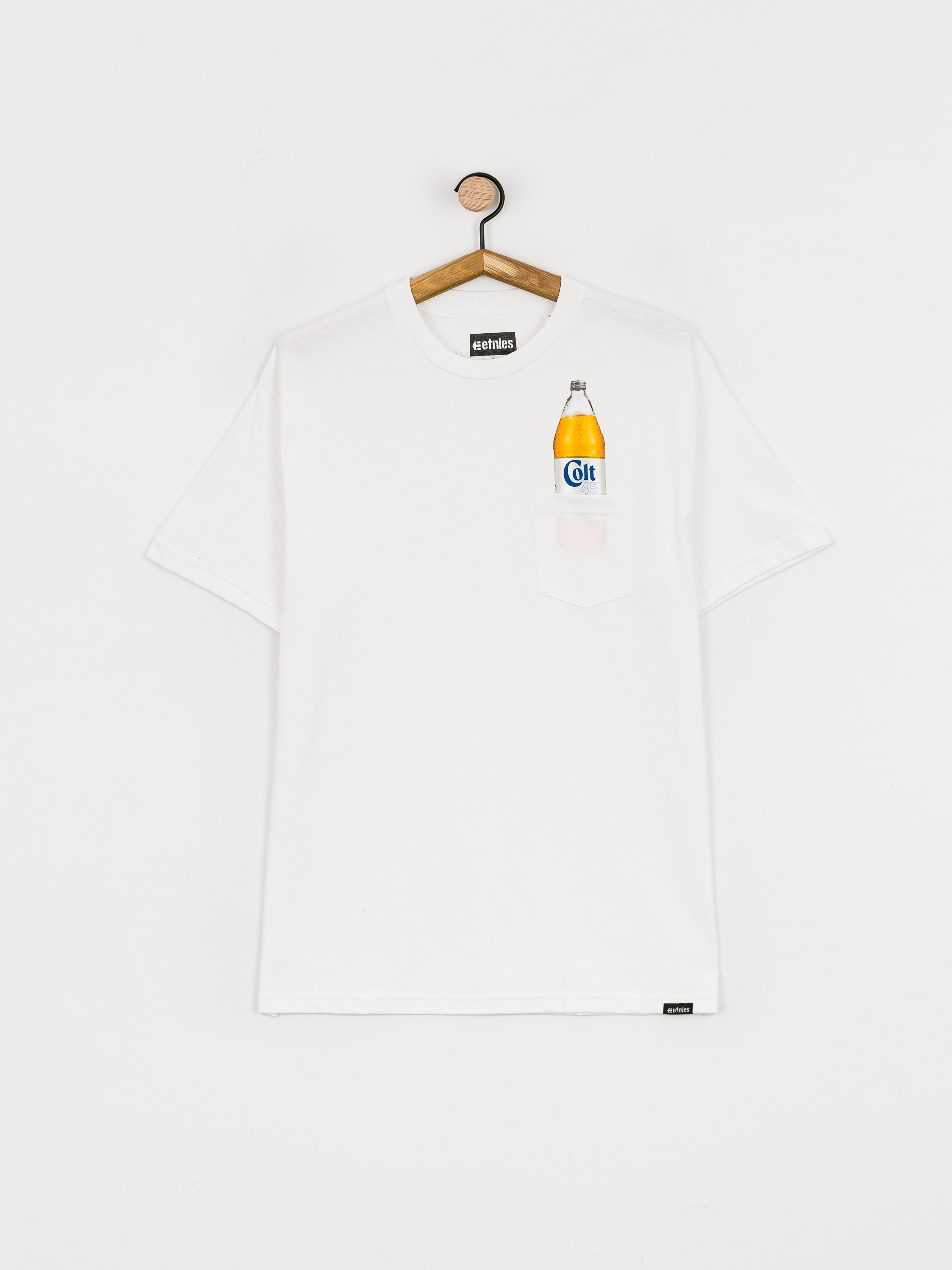 T-shirt Etnies Colt 45 Pocket (white)