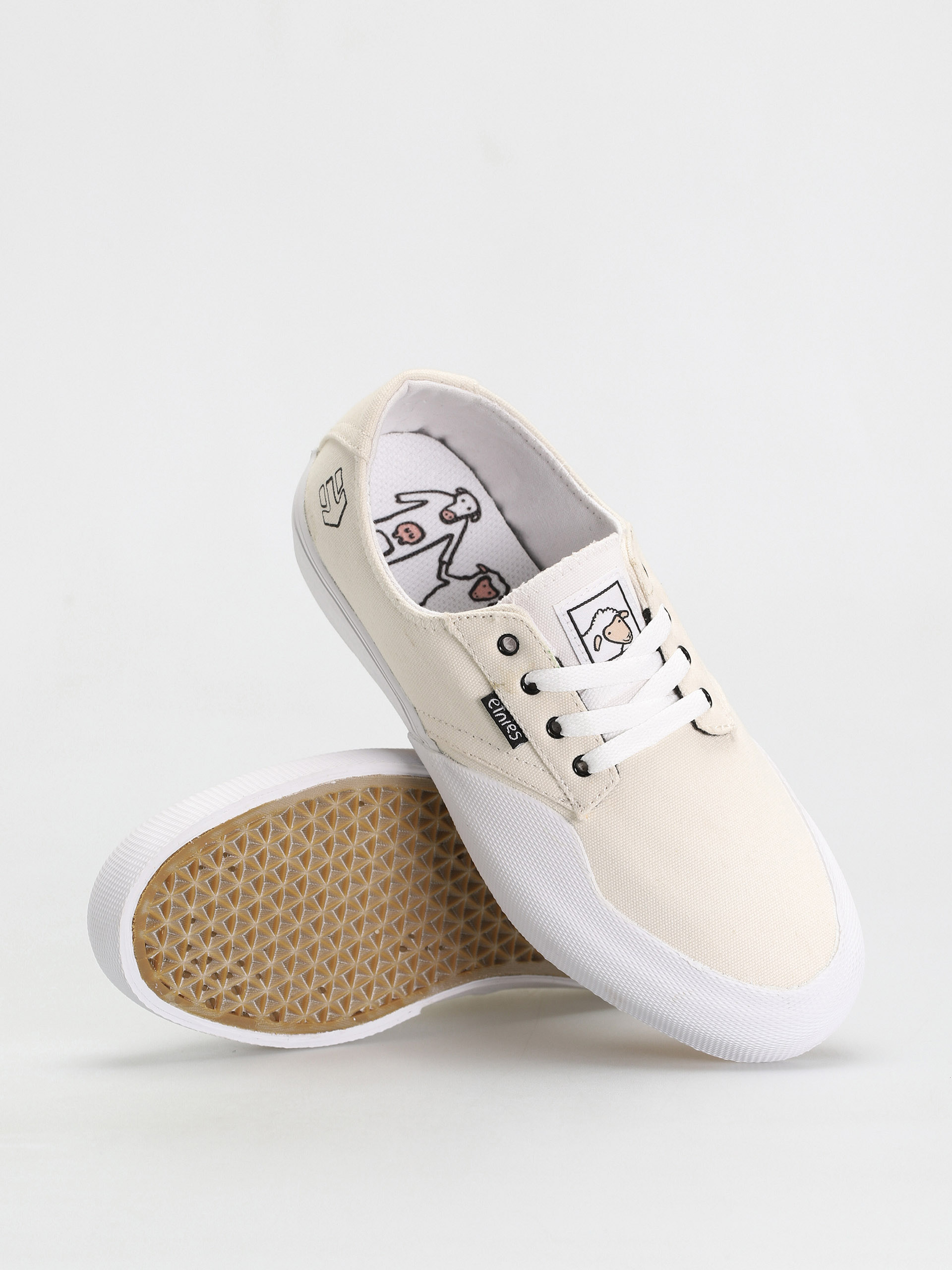 Buty Etnies Jameson Vulc Ls X Sheep (white/white/gum)