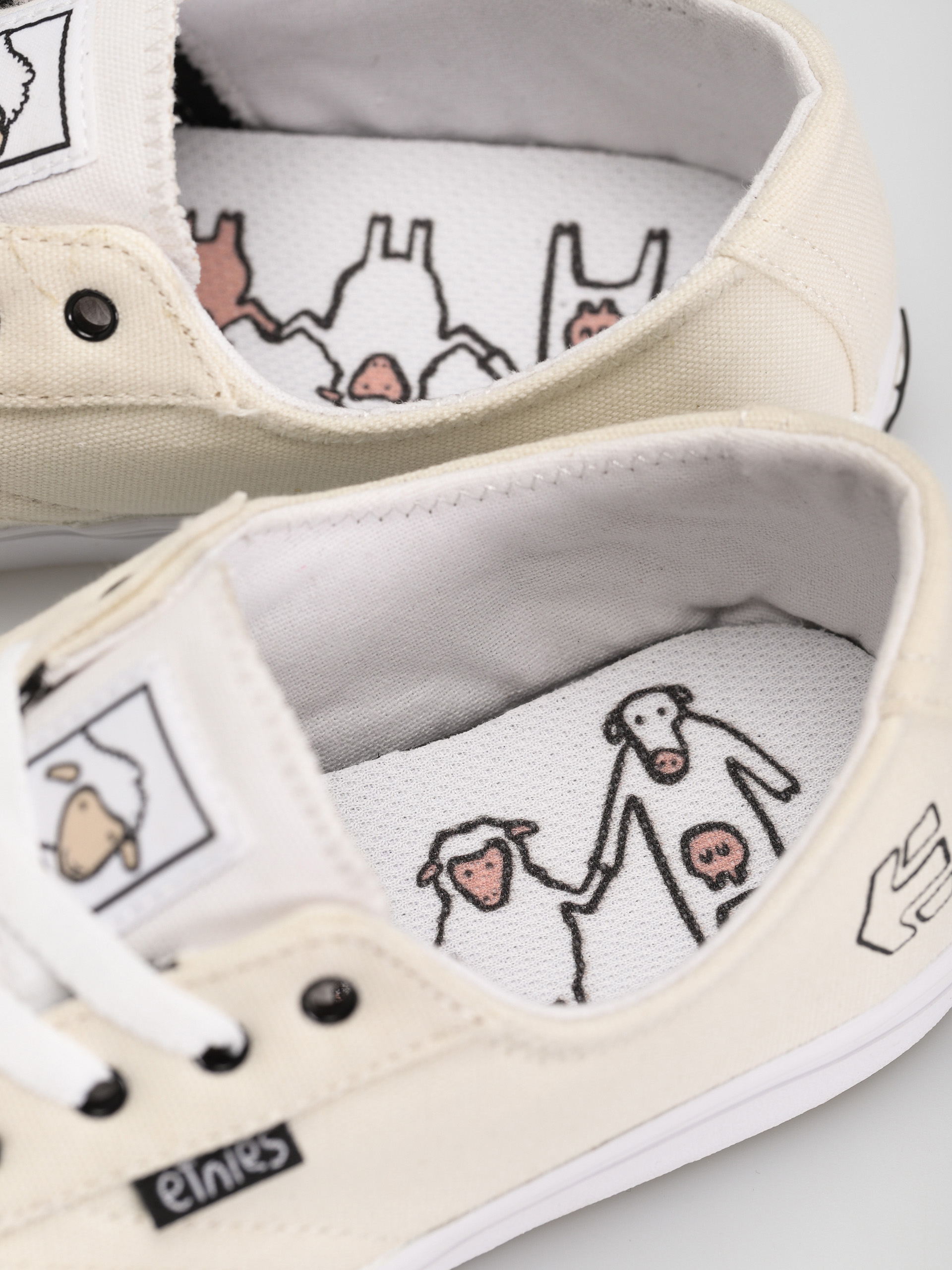 Buty Etnies Jameson Vulc Ls X Sheep (white/white/gum)