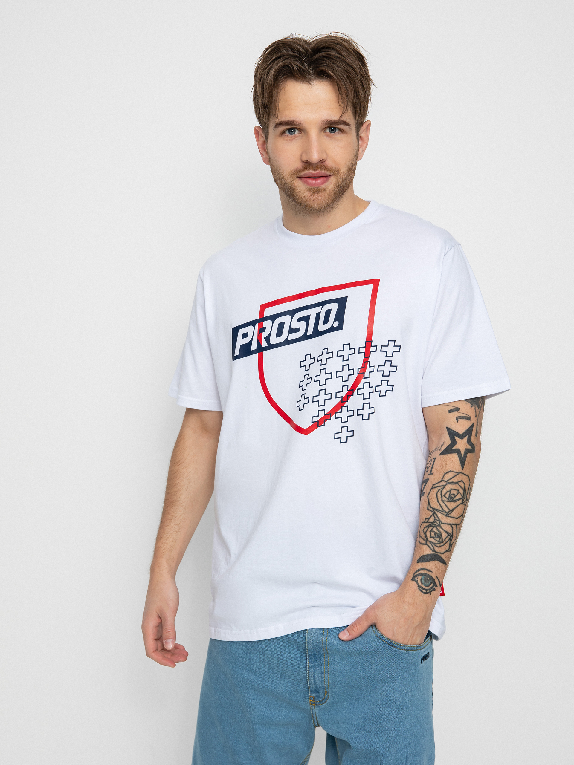 T-shirt Prosto Outofline (white)