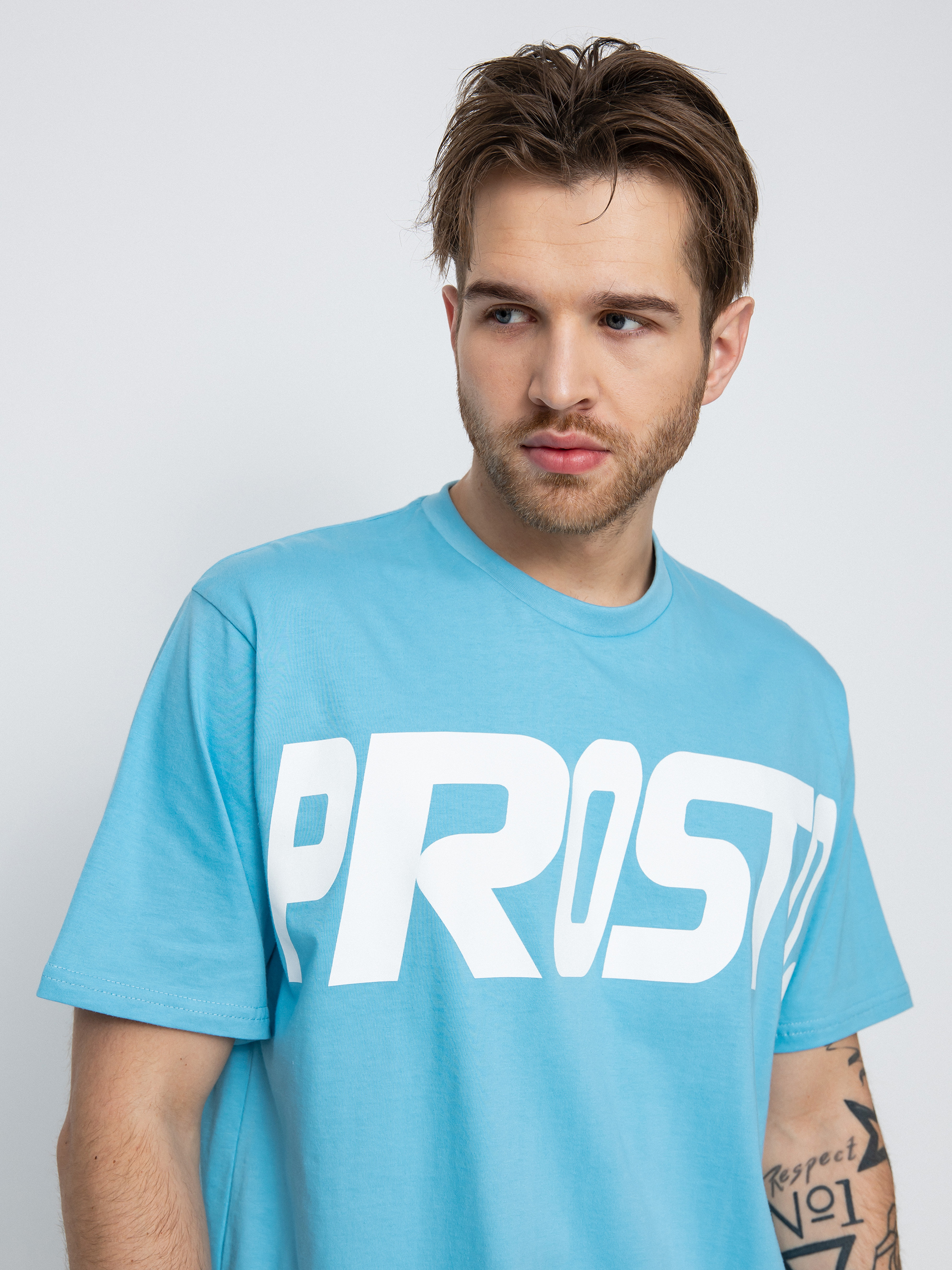 T-shirt Prosto Perspect (light blue)