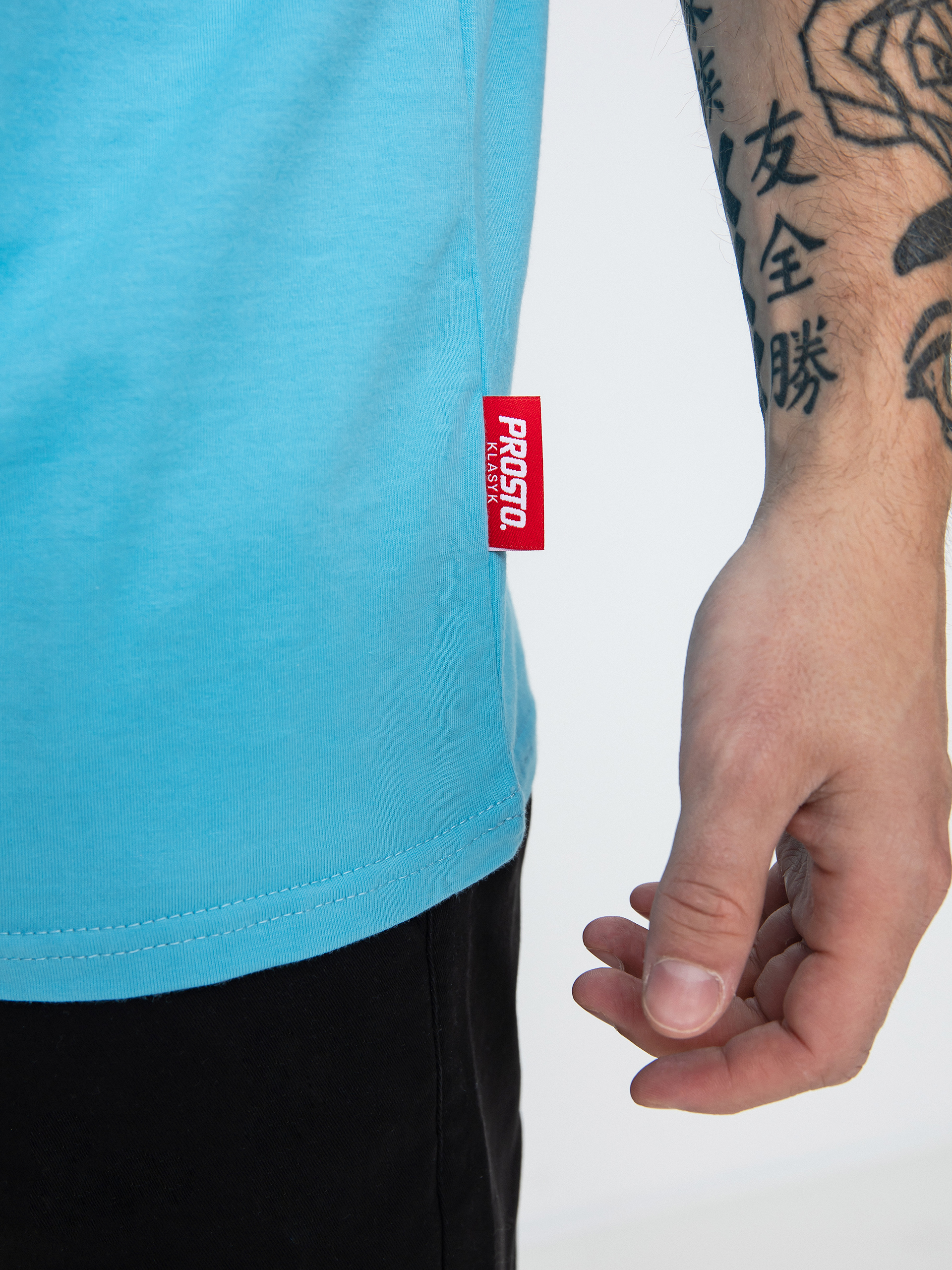 T-shirt Prosto Perspect (light blue)