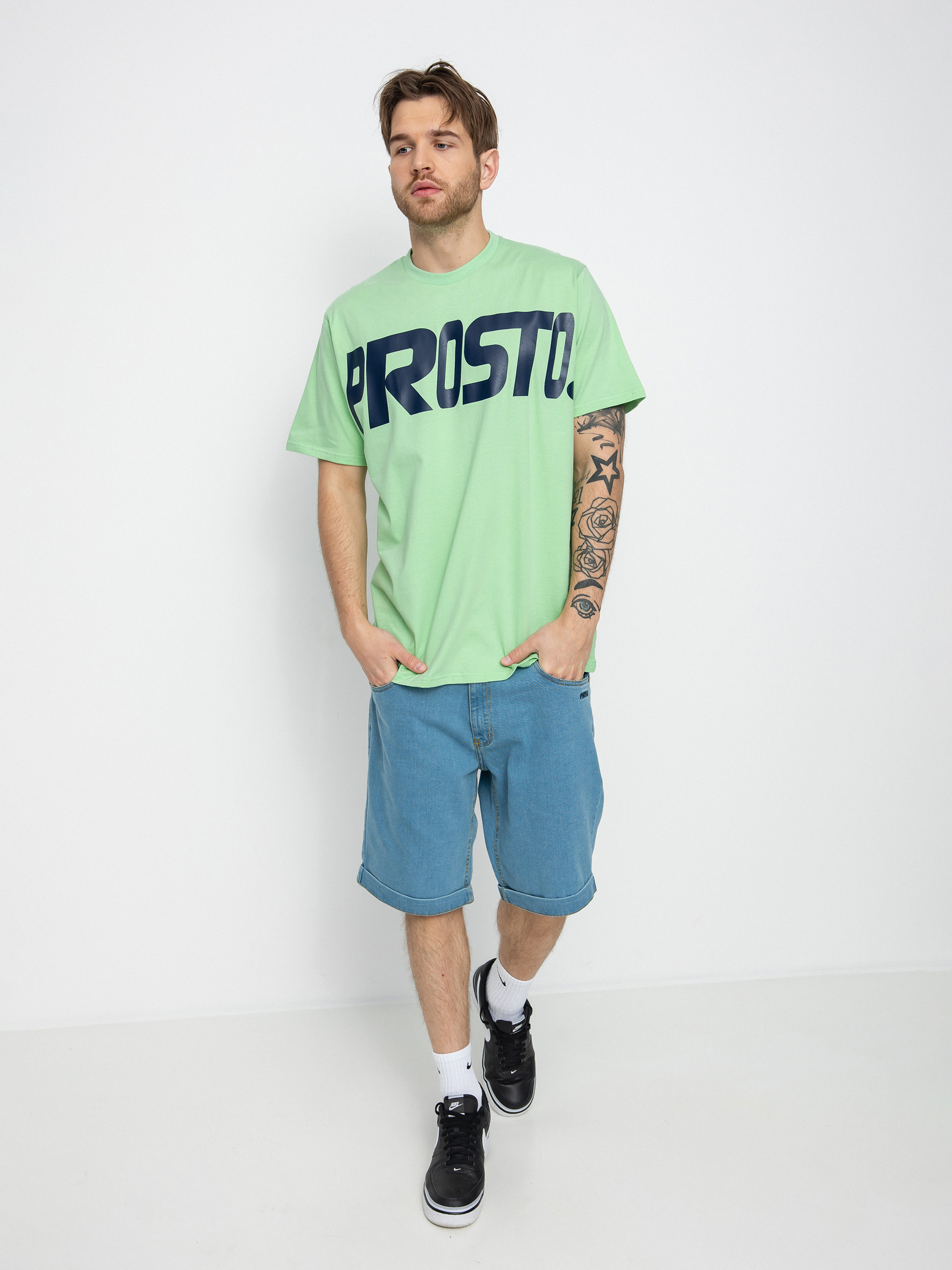 T-shirt Prosto Perspect (light green)