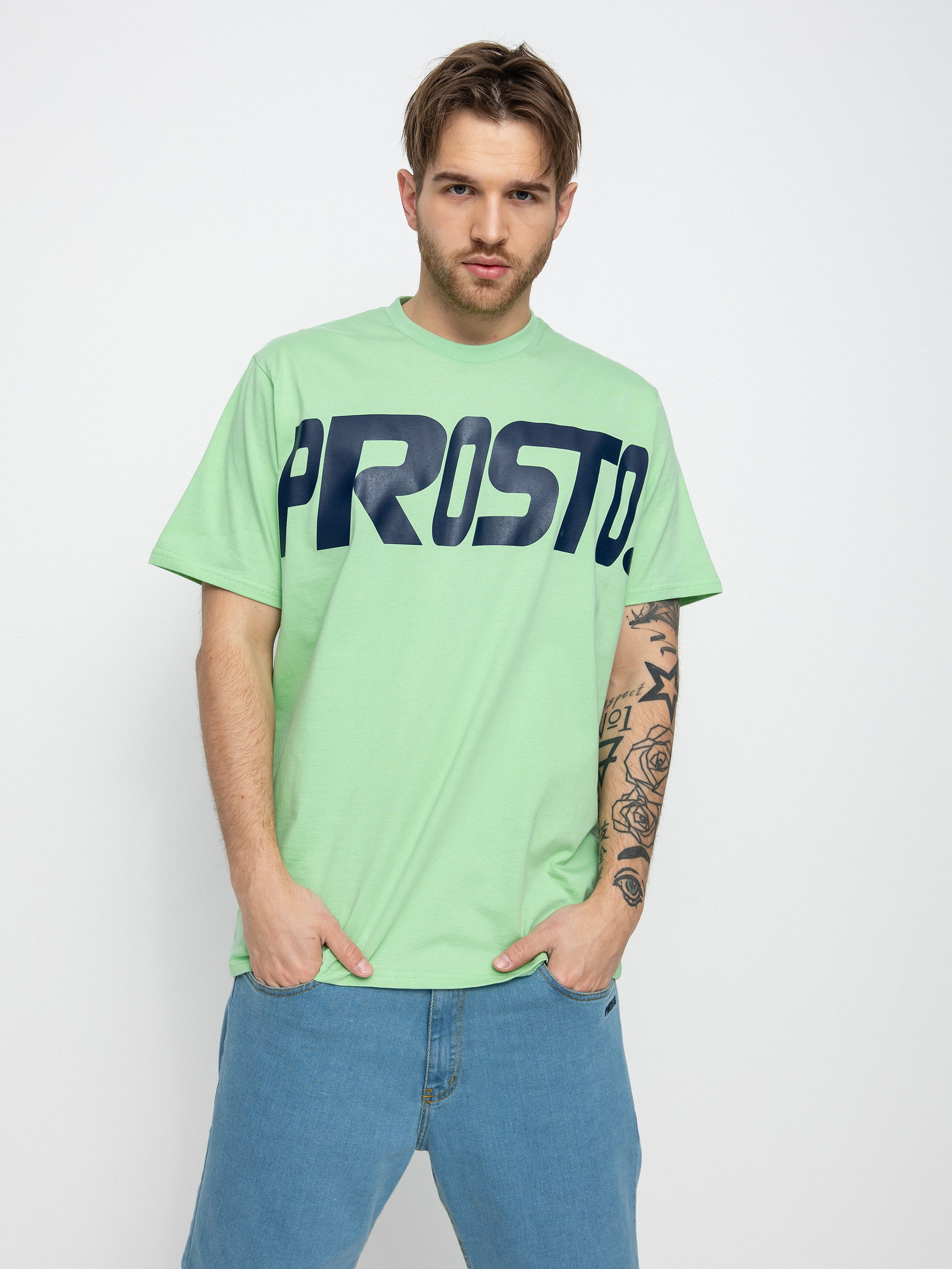 T-shirt Prosto Perspect (light green)