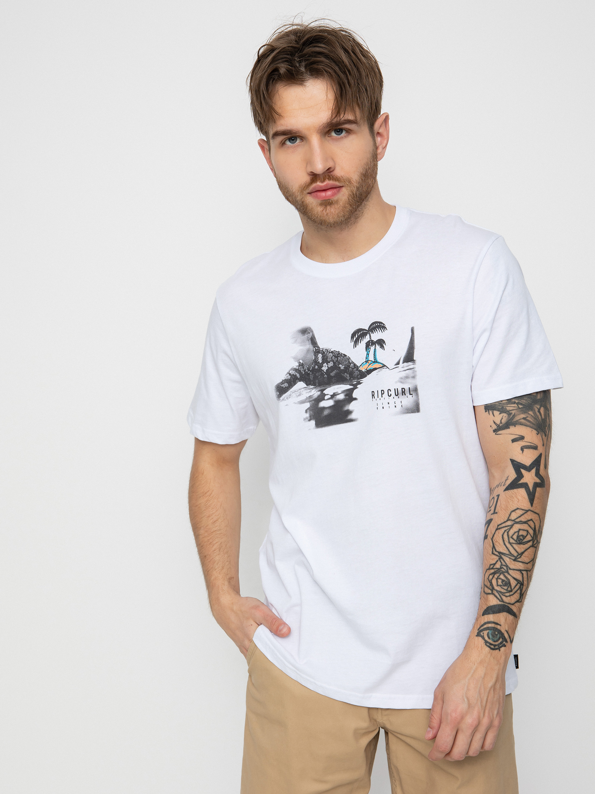 T-shirt Rip Curl Good Day Bad Day (white)