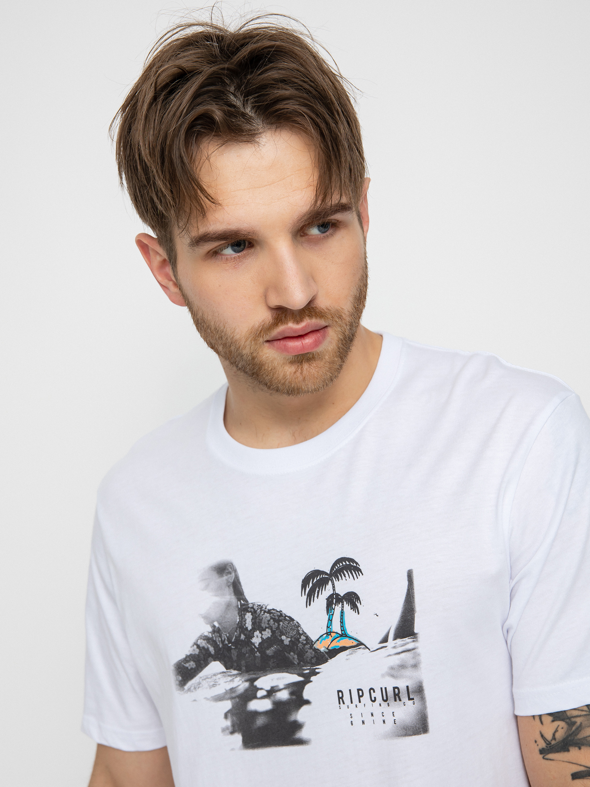 T-shirt Rip Curl Good Day Bad Day (white)