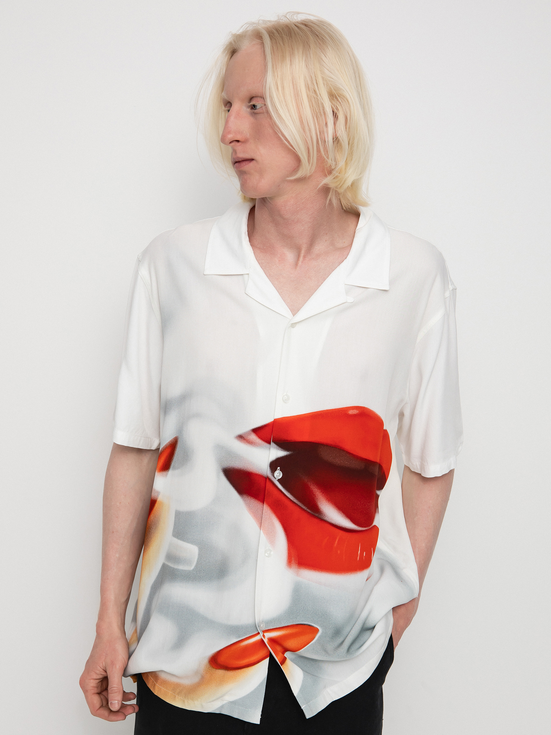 Koszula HUF Seductive Resort (white)