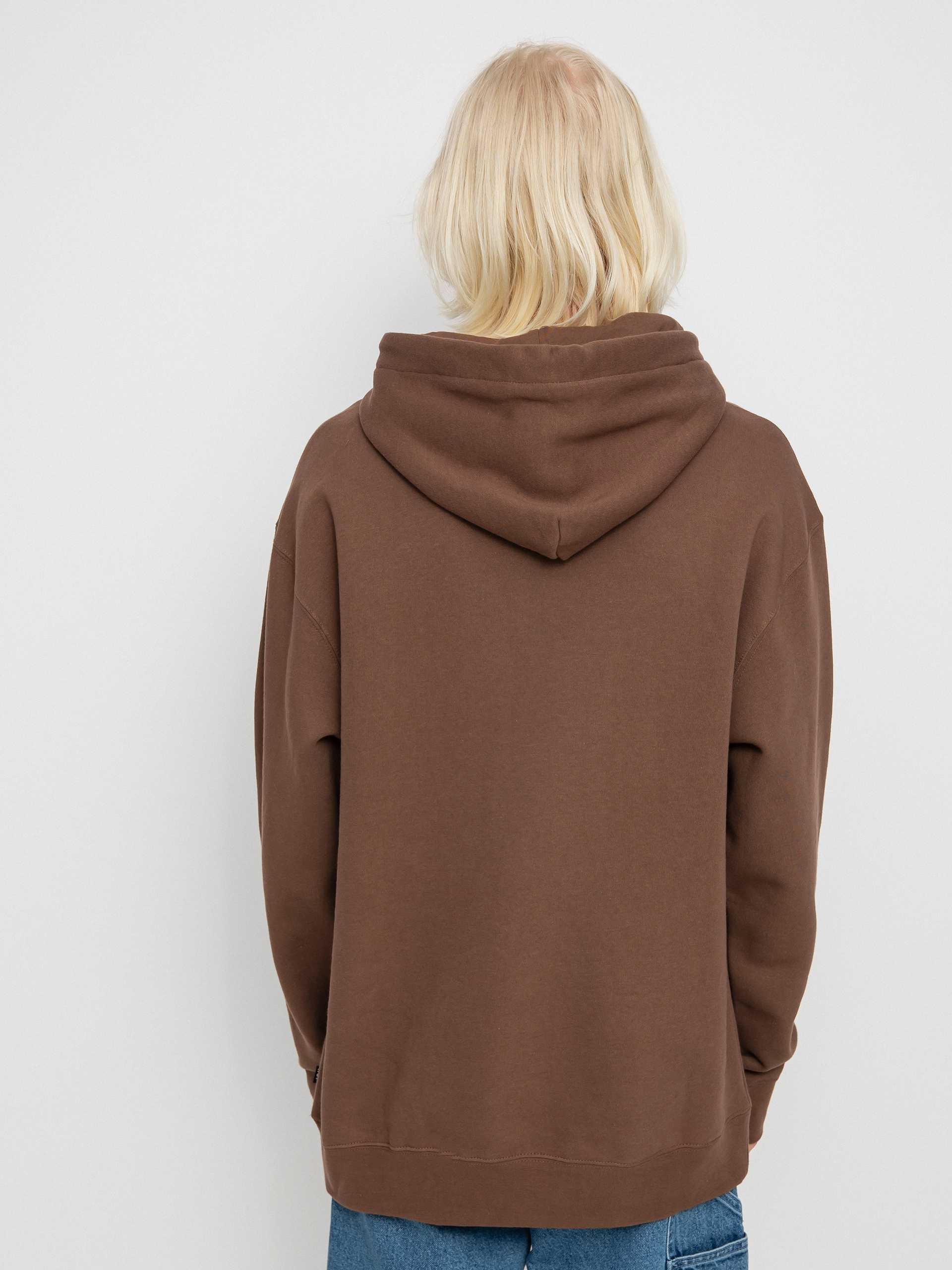 Bluza z kapturem HUF Essentials Box Logo HD (brown)