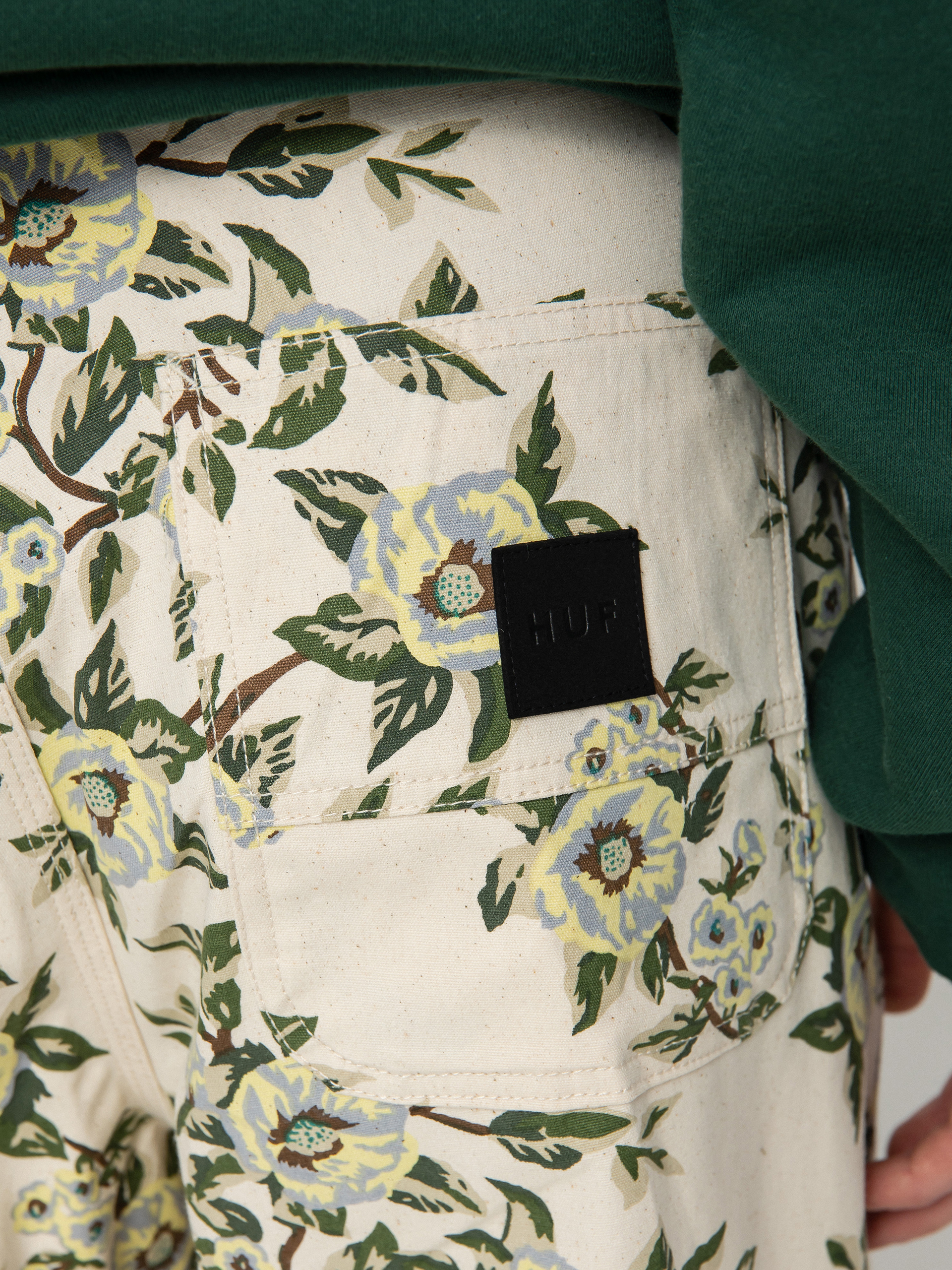 Spodnie HUF Grafton Boyd (white)