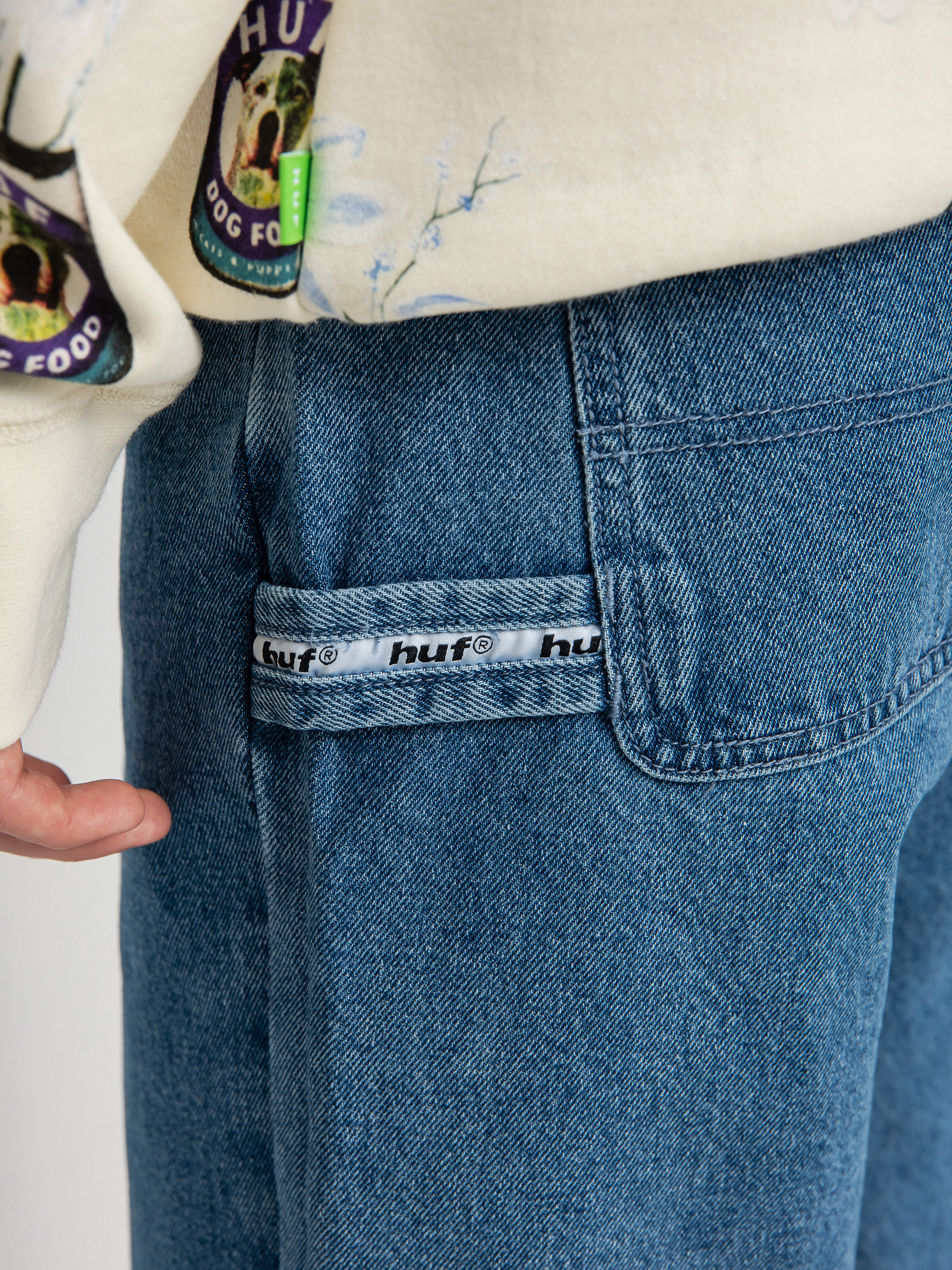 Szorty HUF Workman (denim)