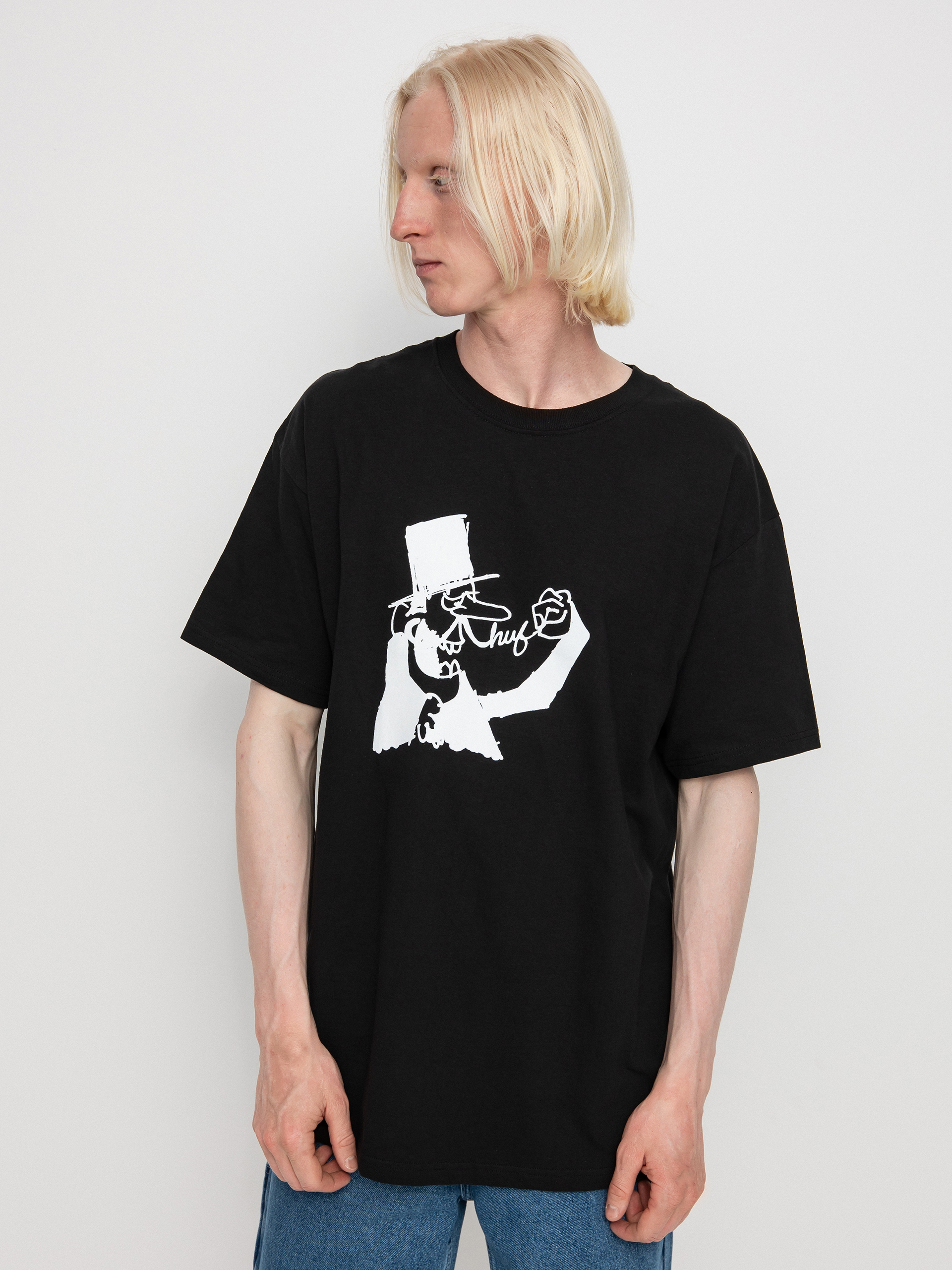 T-shirt HUF Dastardly (black)