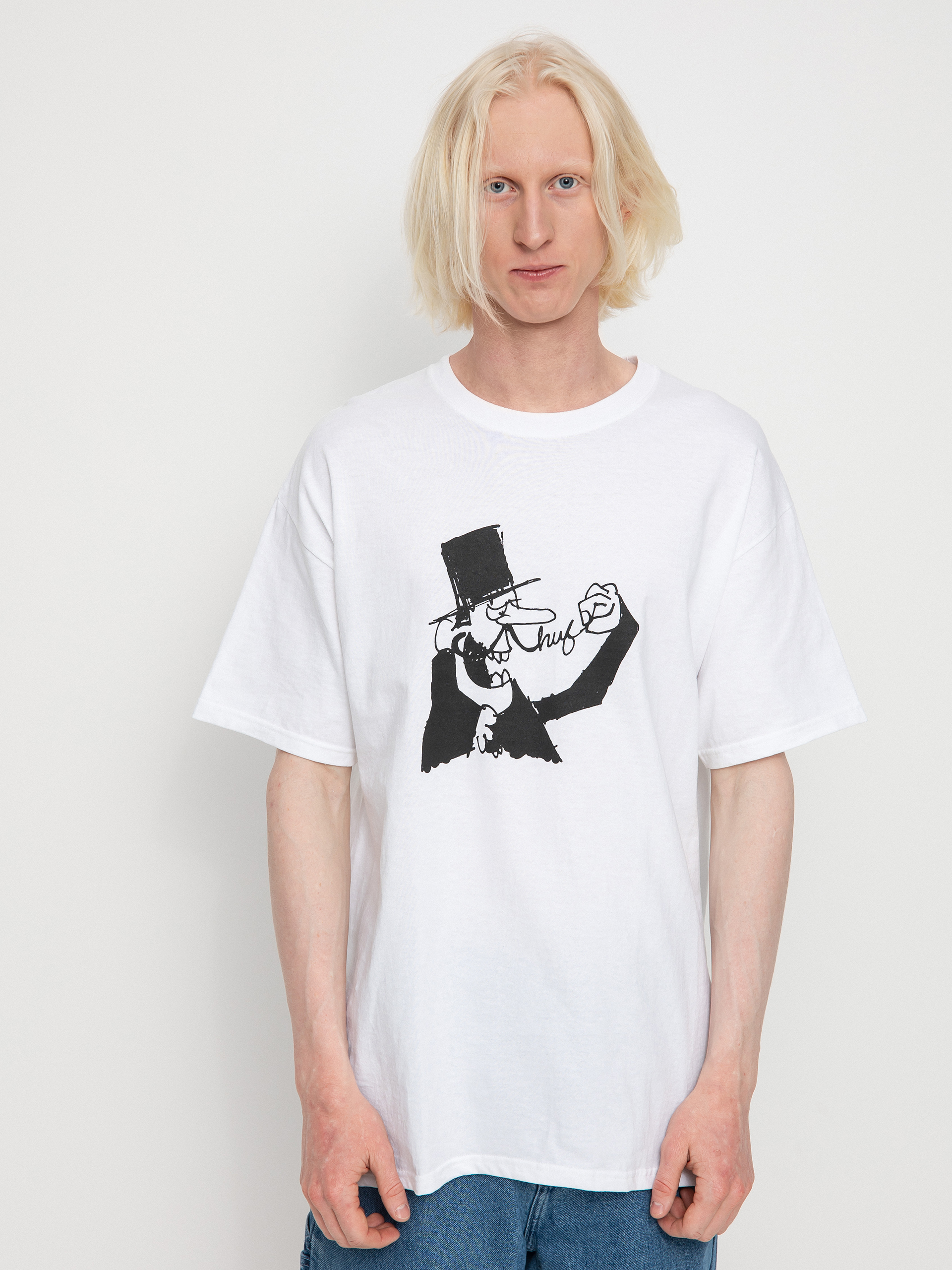 T-shirt HUF Dastardly (white)