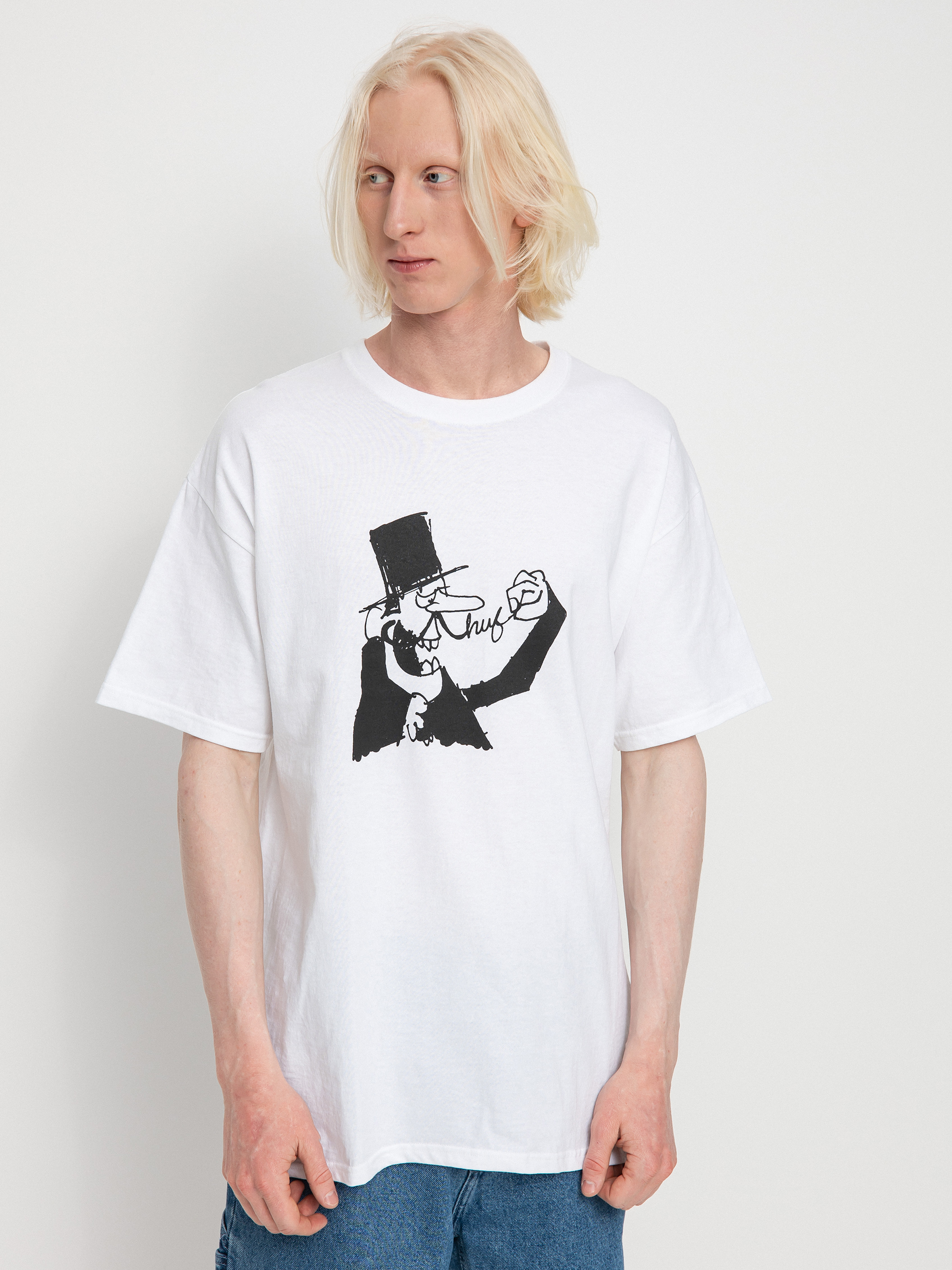 T-shirt HUF Dastardly (white)
