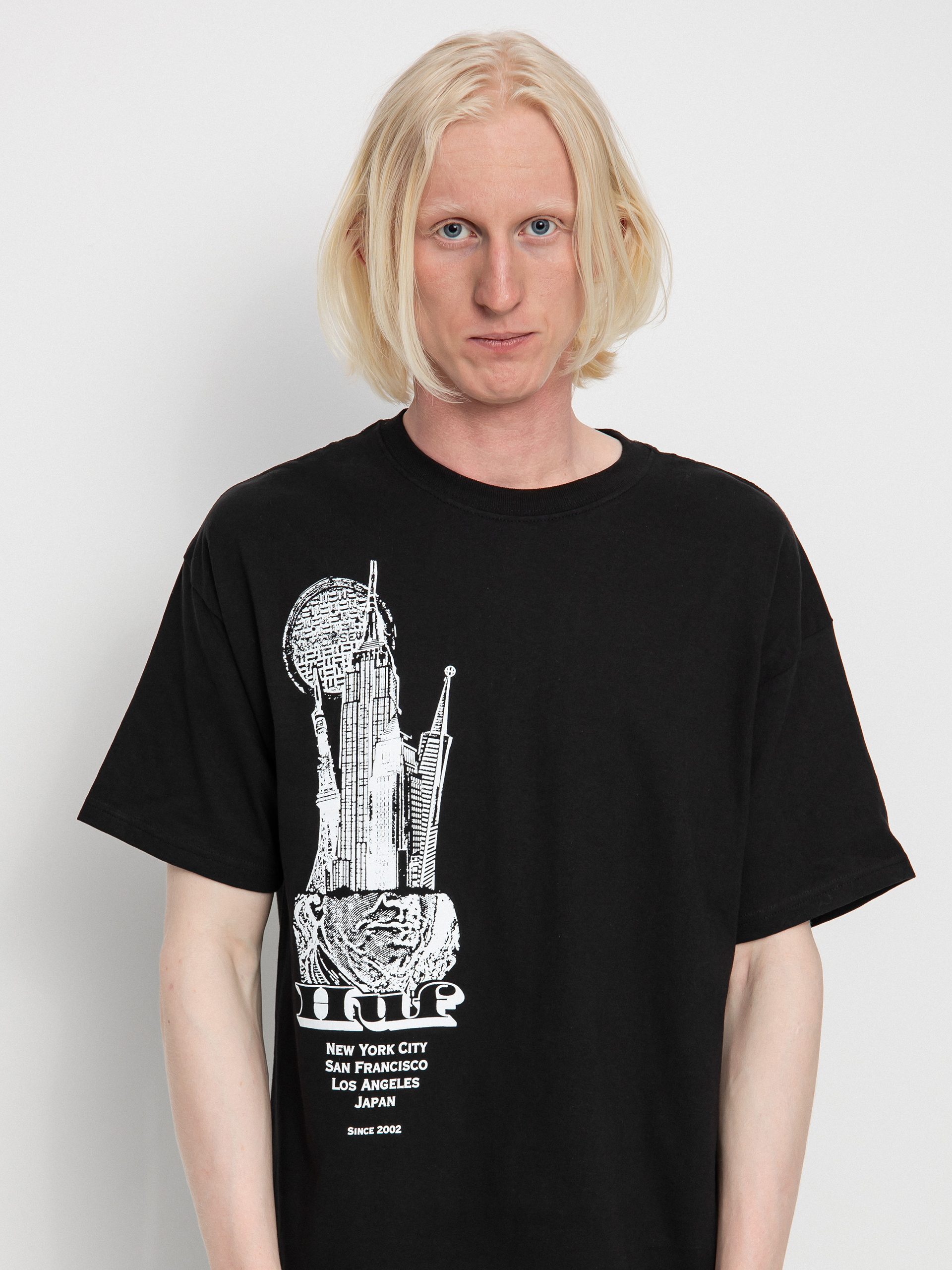 T-shirt HUF Skyscrapers (black)