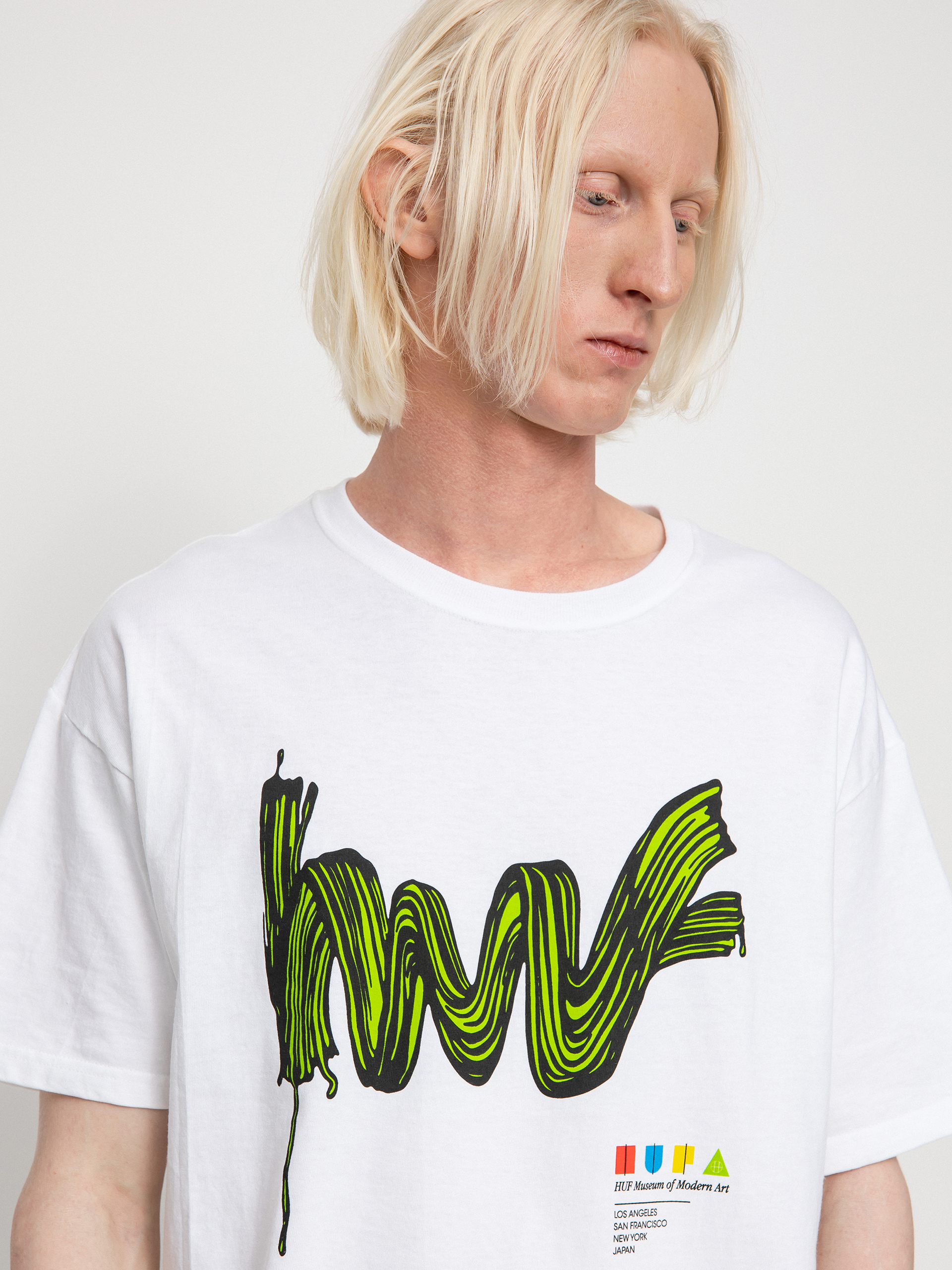 T-shirt HUF Stroke Of Genius (white)