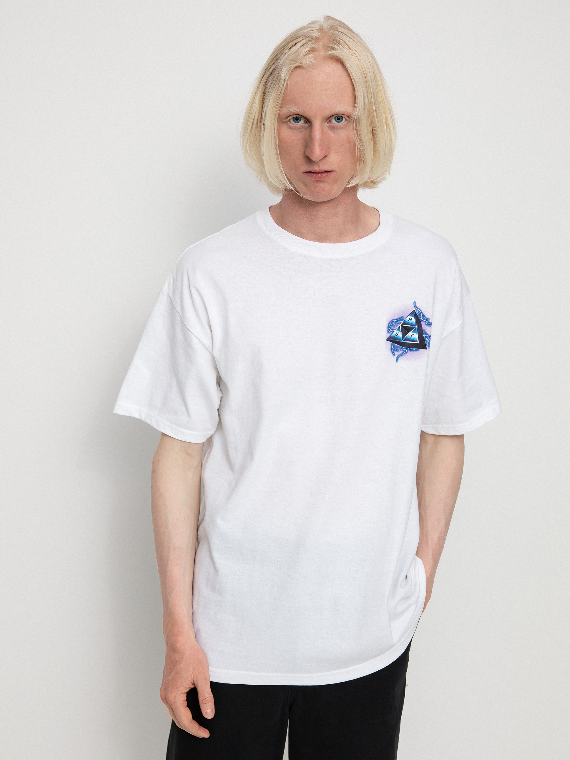 T-shirt HUF Storm Triple Triangle (white)
