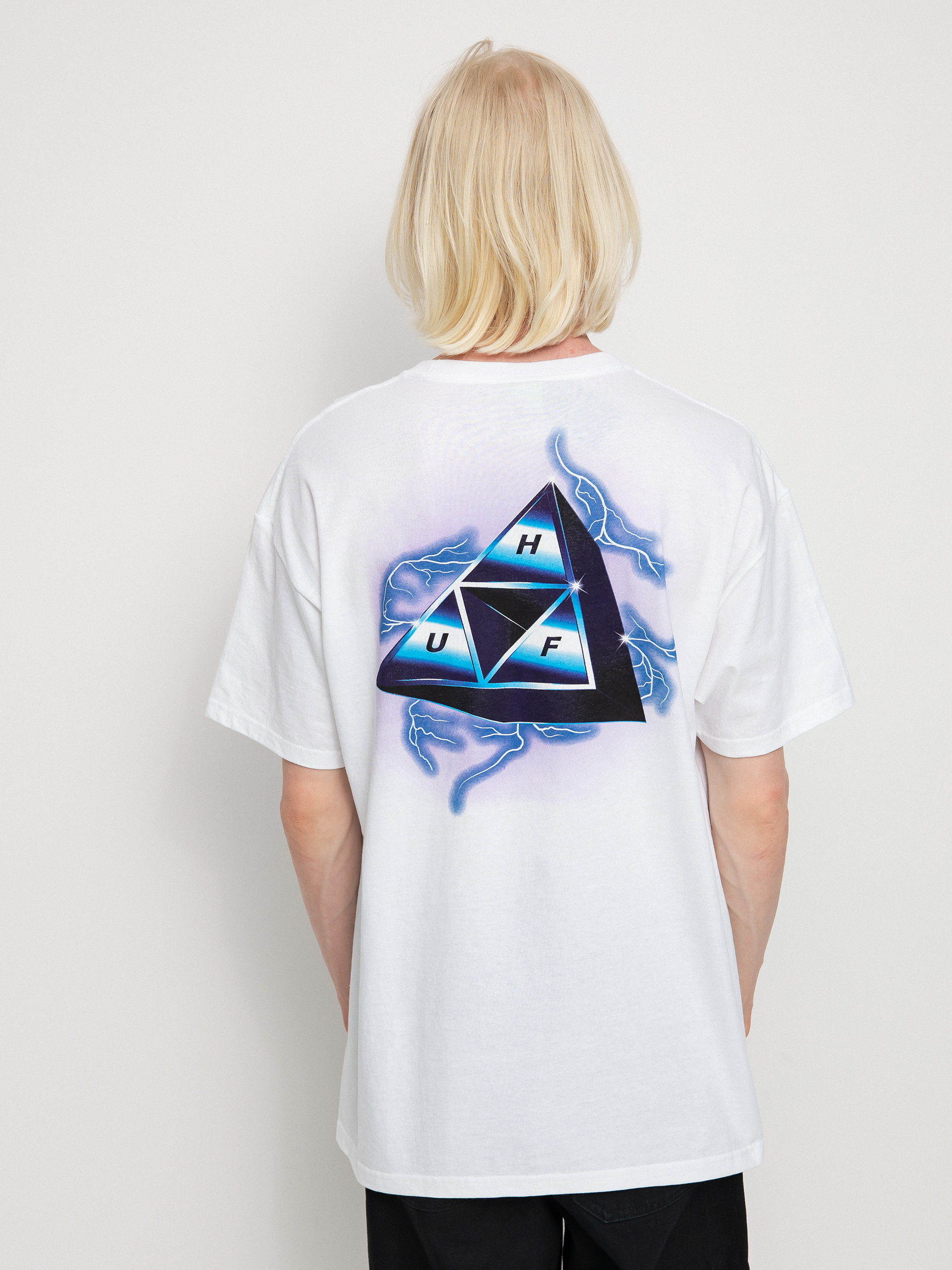 T-shirt HUF Storm Triple Triangle (white)