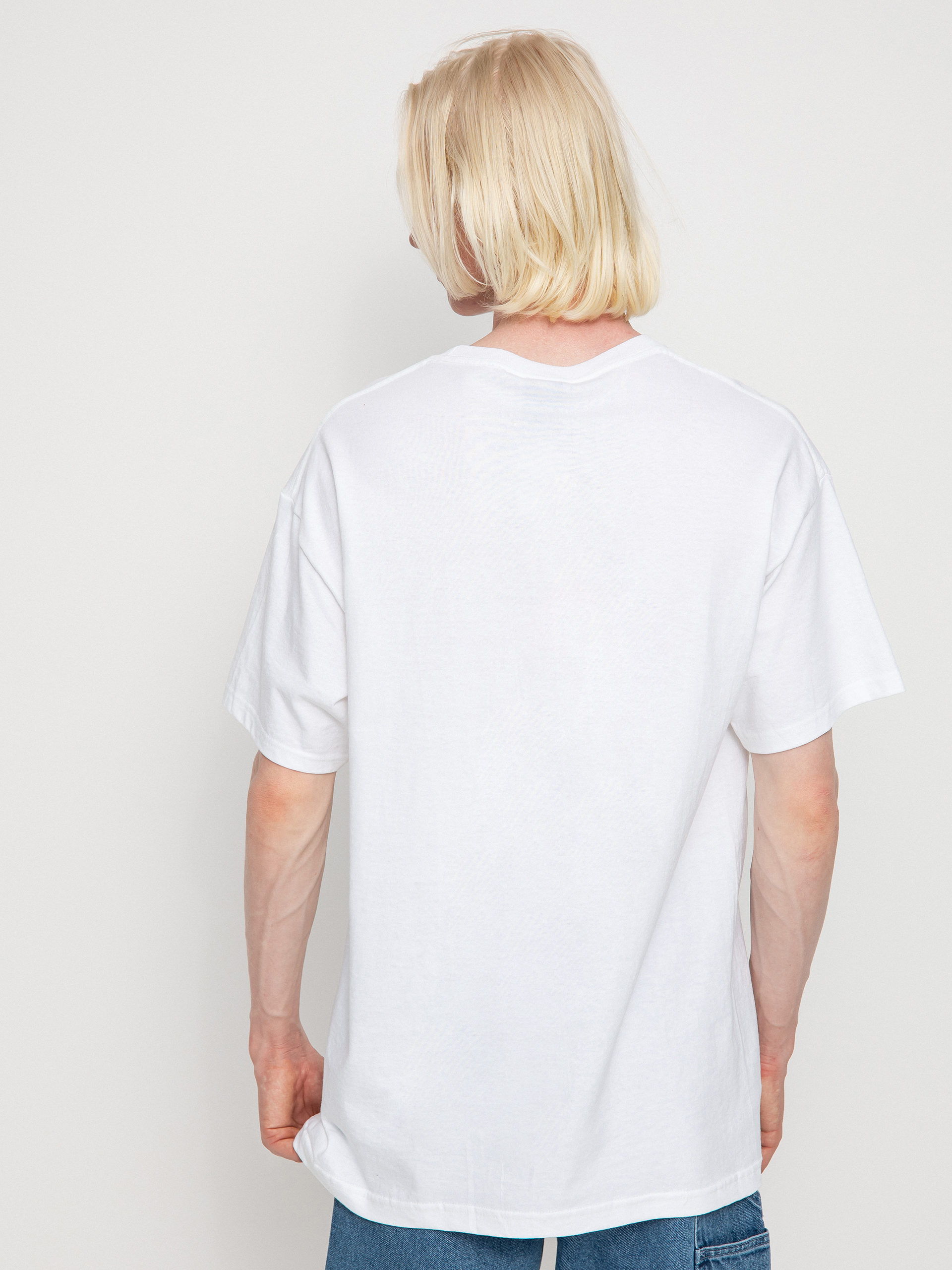 T-shirt HUF Essentials Box Logo (white)