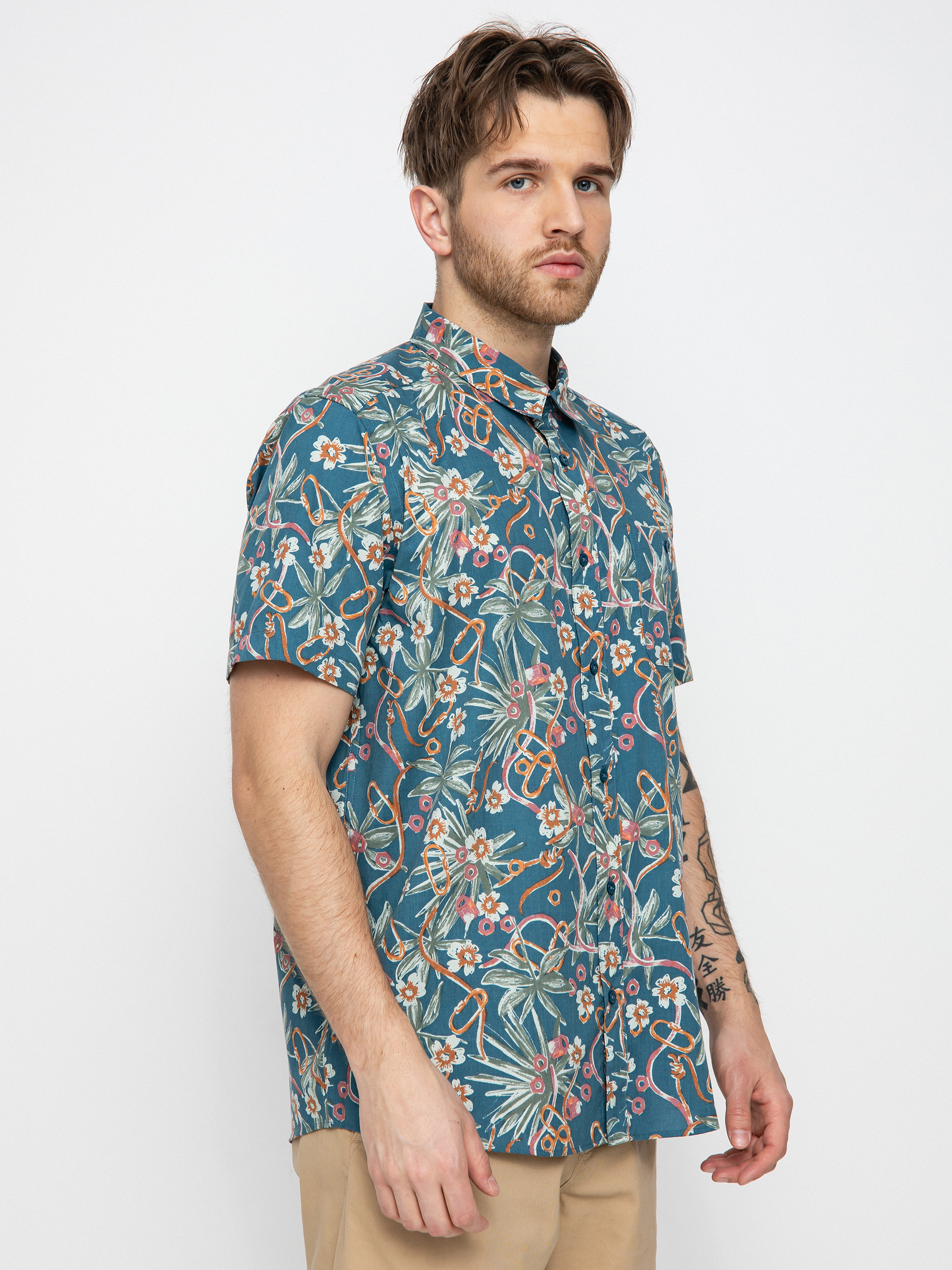 Koszula Patagonia Go To Shirt (dirt bags multi abalone blue)