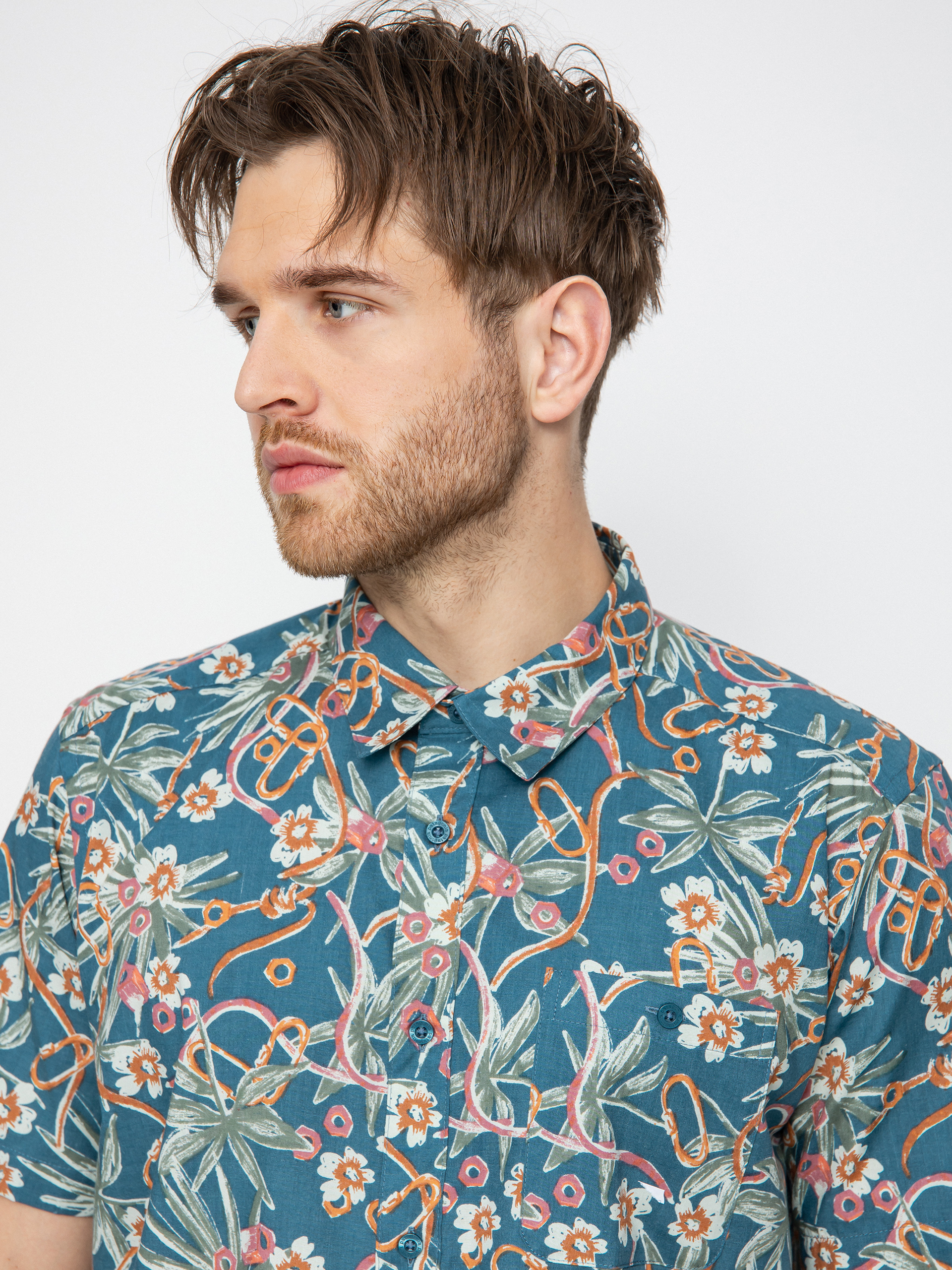 Koszula Patagonia Go To Shirt (dirt bags multi abalone blue)