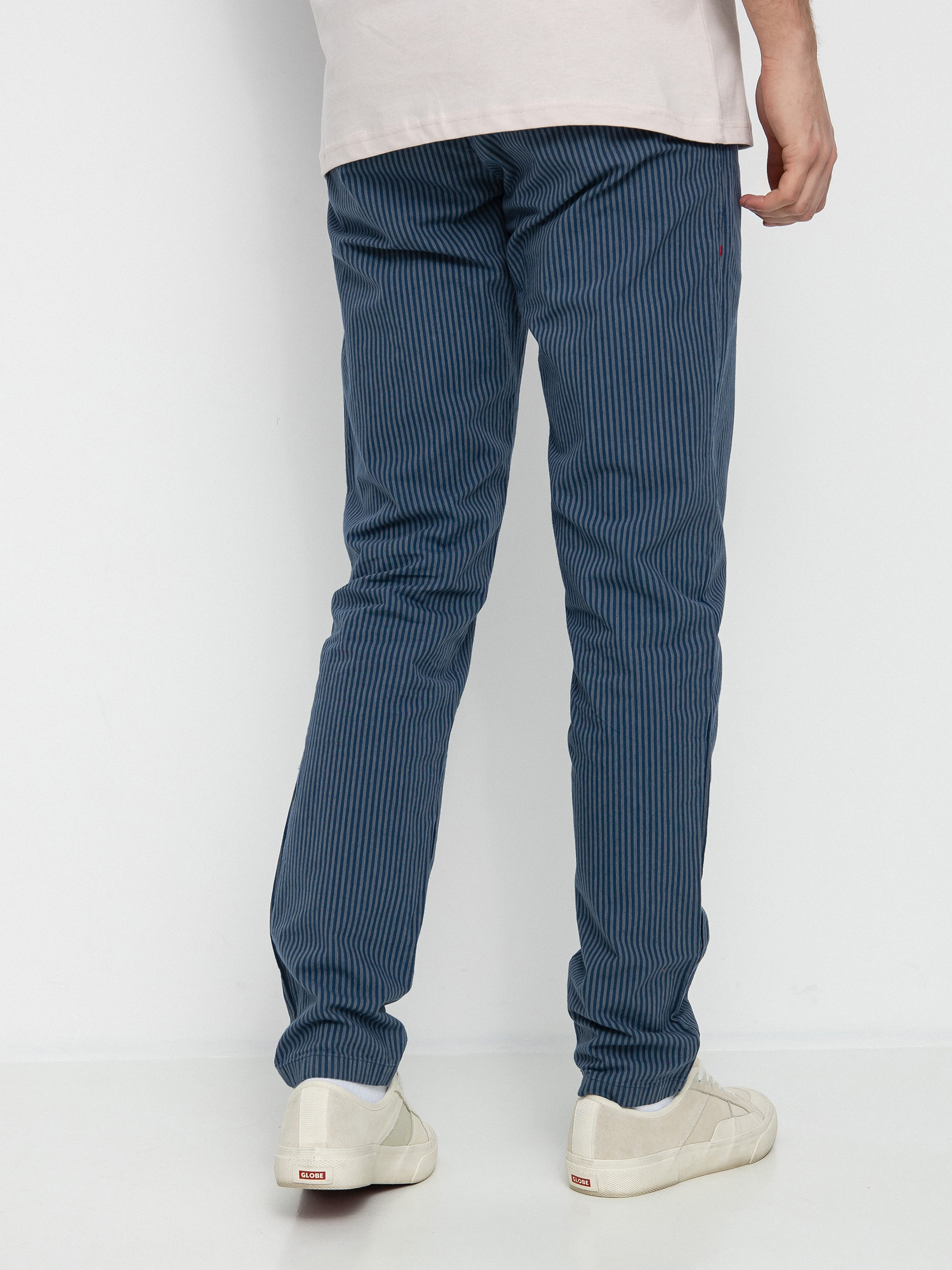 Spodnie Quiksilver Sheringa Mix (insignia blue poplin pinstripe)