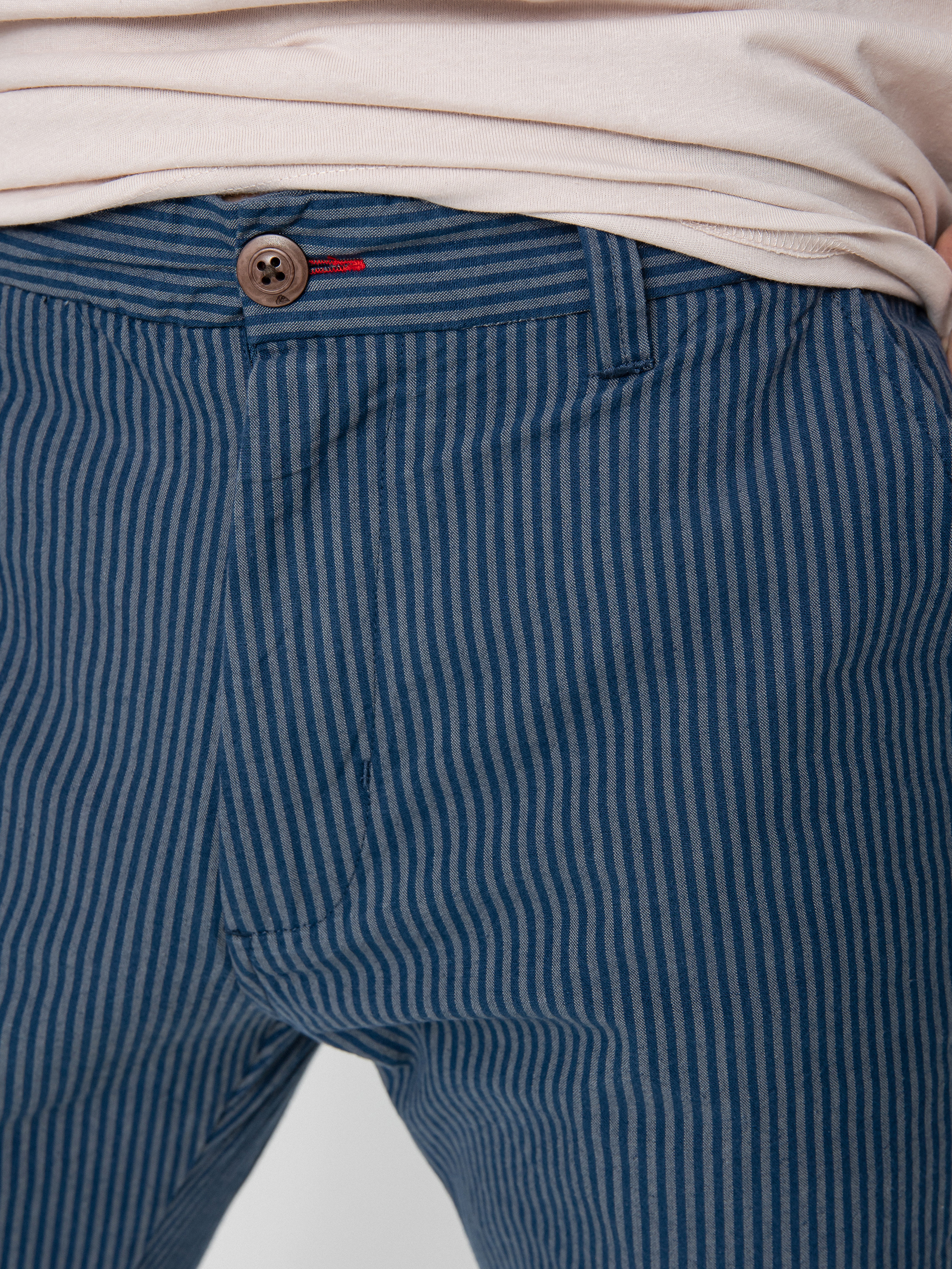 Spodnie Quiksilver Sheringa Mix (insignia blue poplin pinstripe)