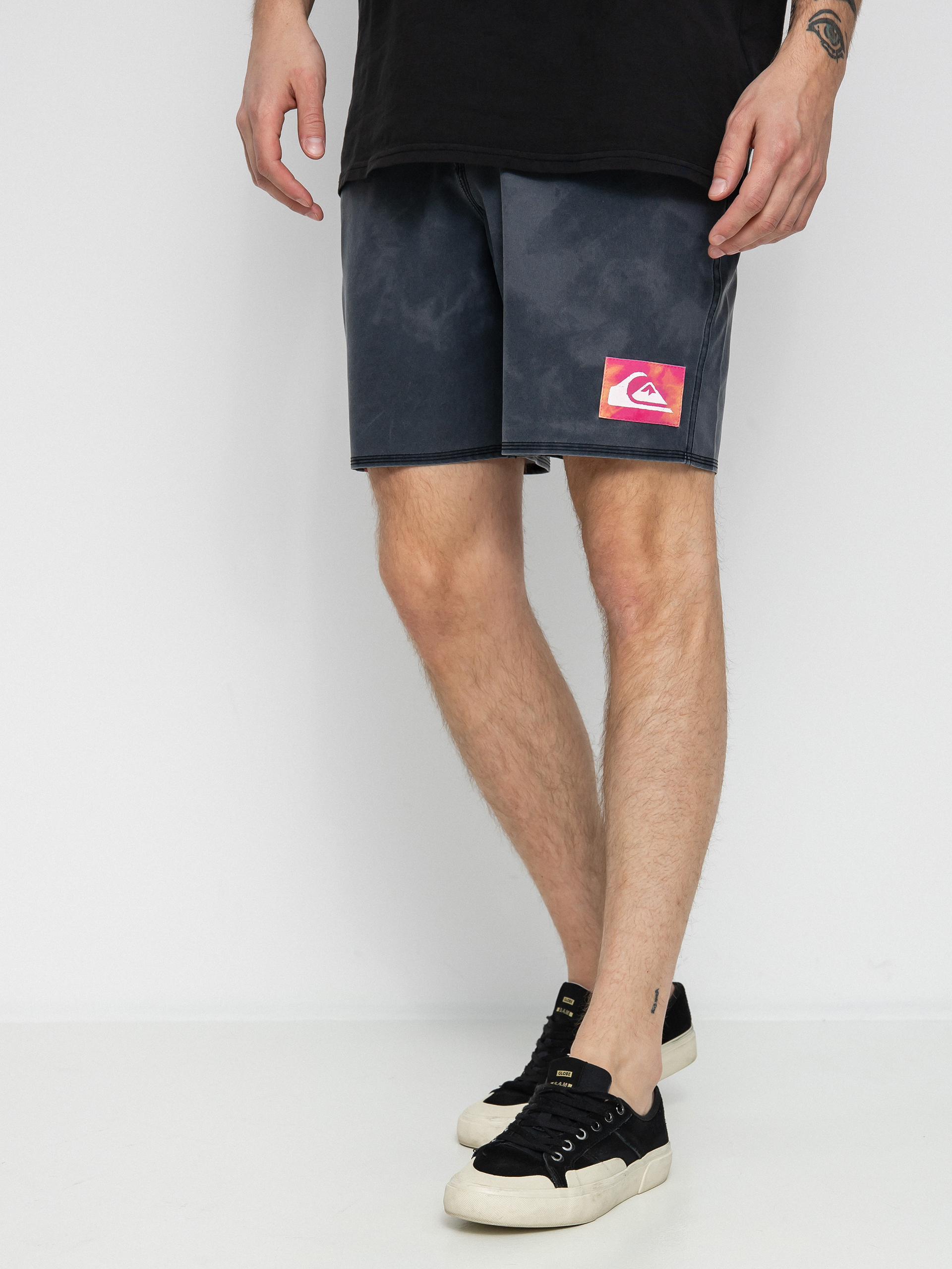 Boardshorty Quiksilver Surfsilk Acid Wash 18 (black)