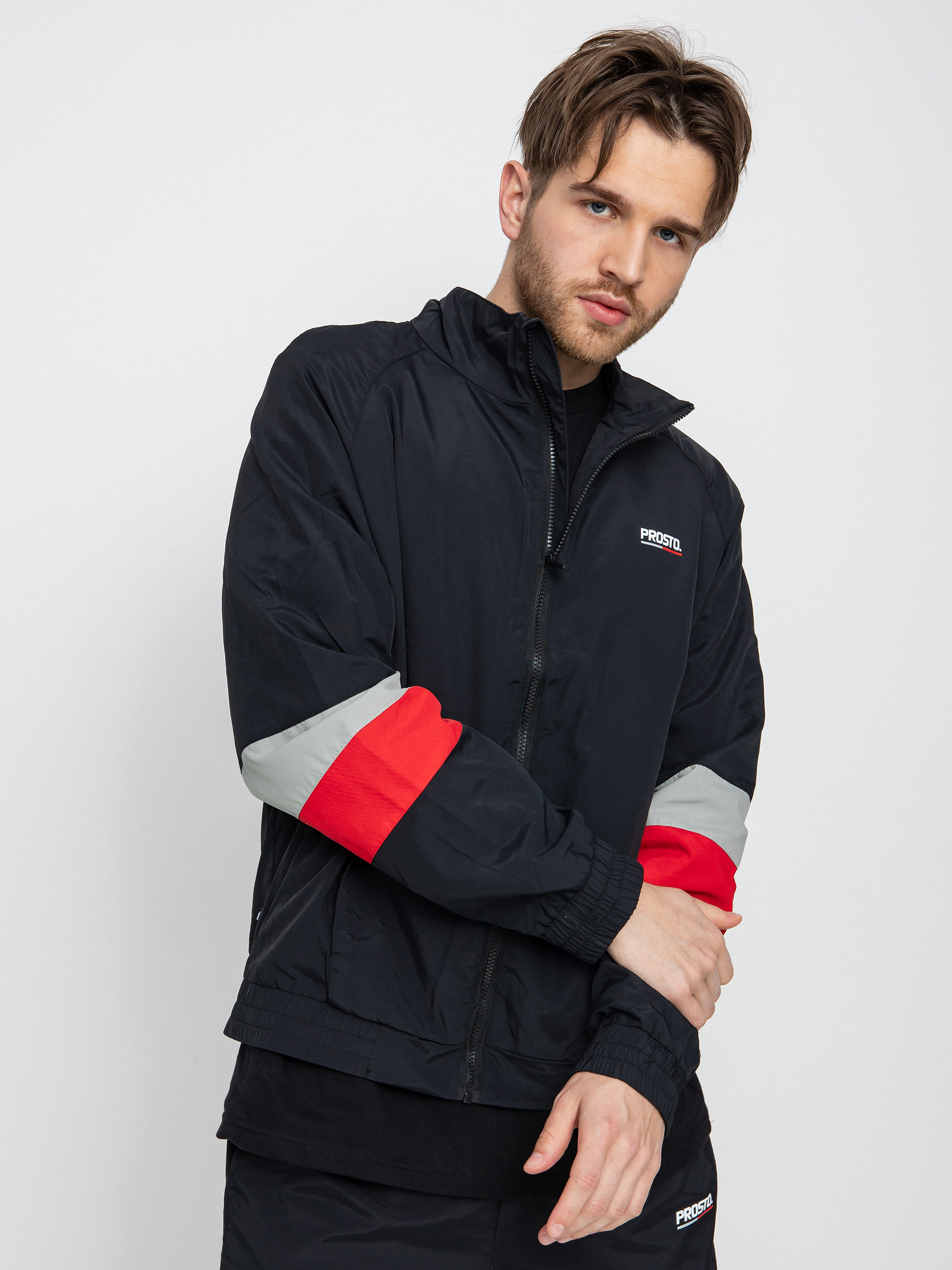 Kurtka Prosto Tracktop (black)