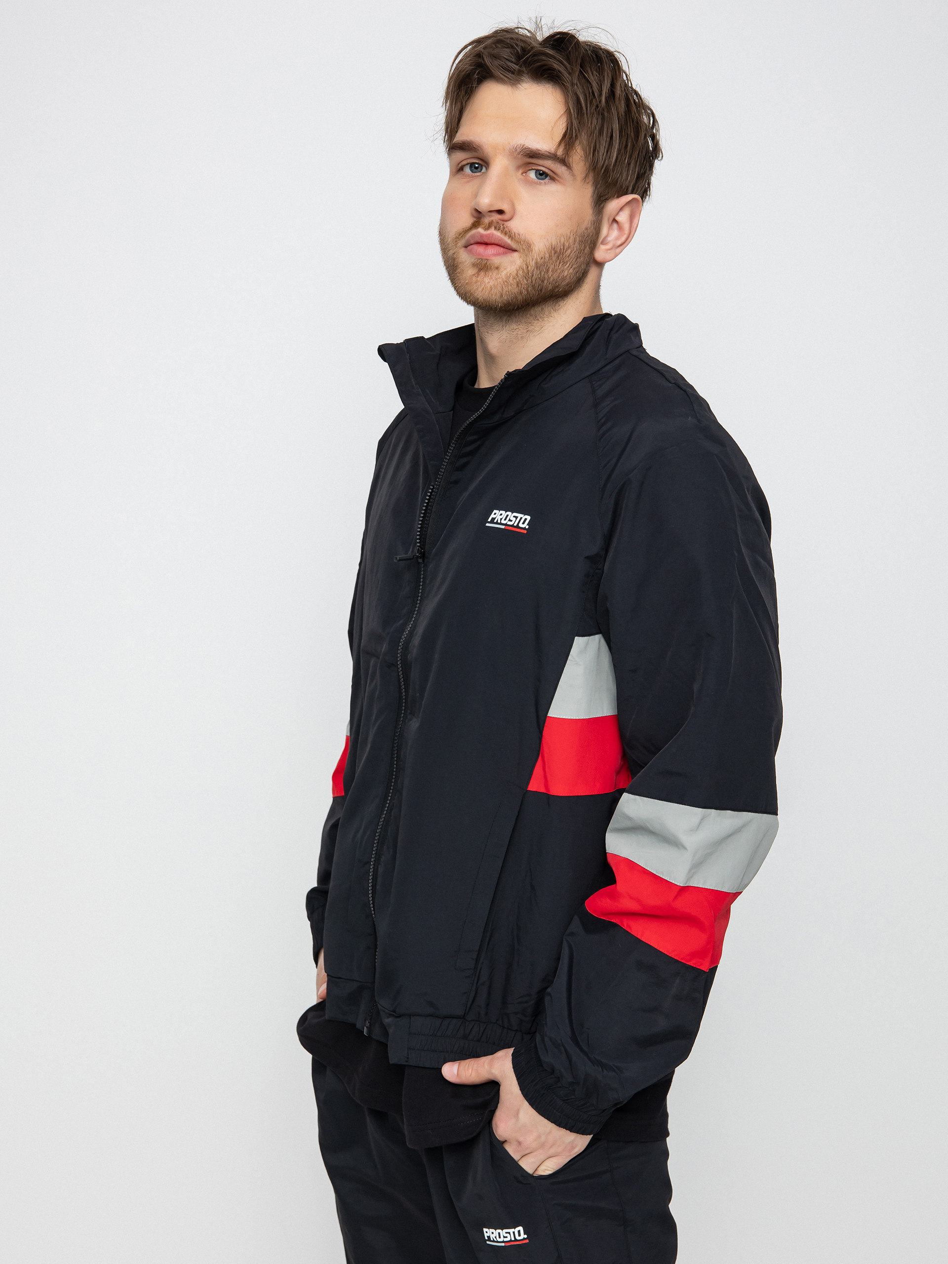 Kurtka Prosto Tracktop (black)