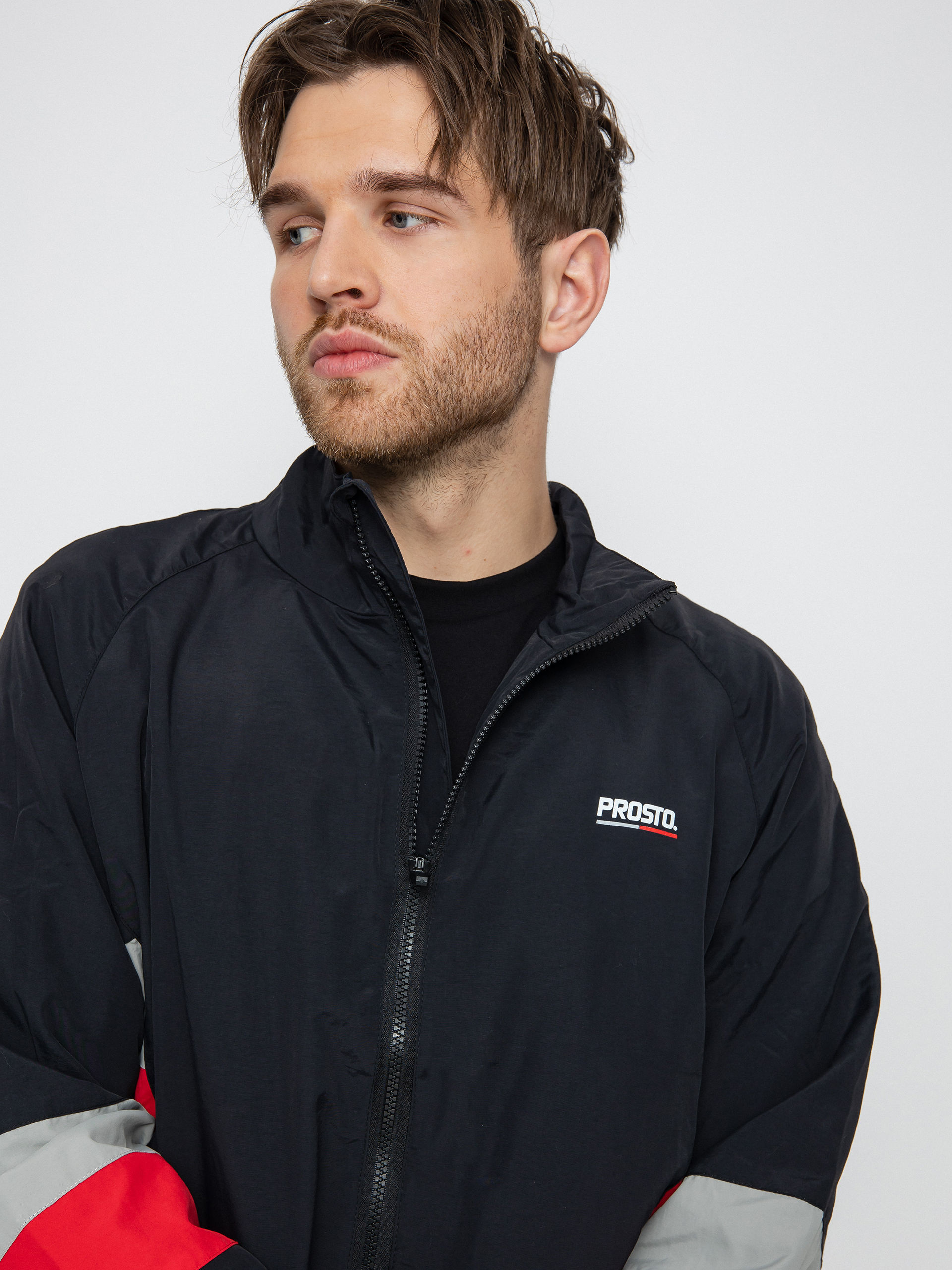 Kurtka Prosto Tracktop (black)