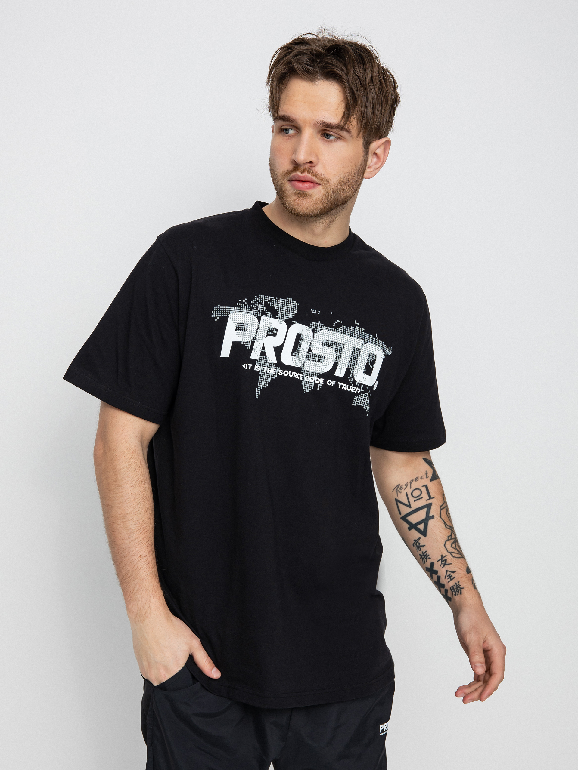 T-shirt Prosto Global (black)