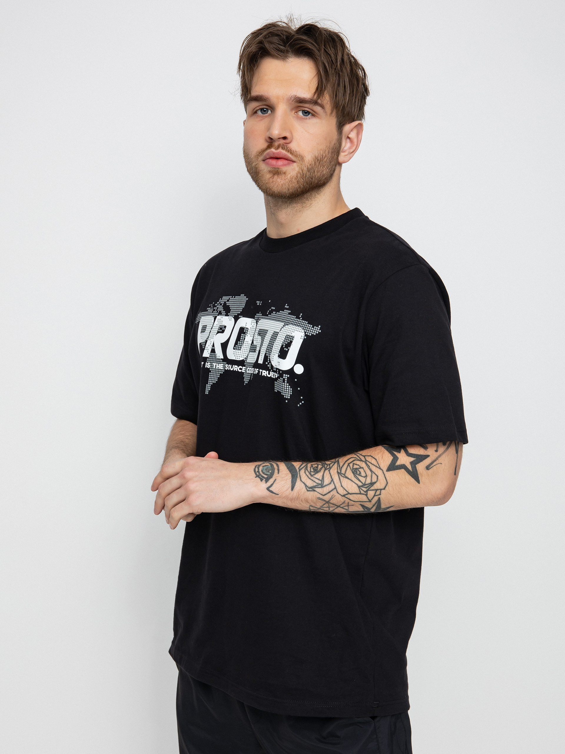 T-shirt Prosto Global (black)