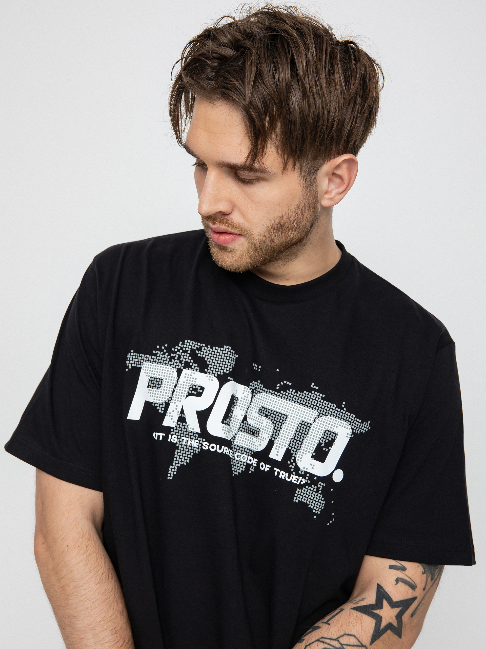 T-shirt Prosto Global (black)