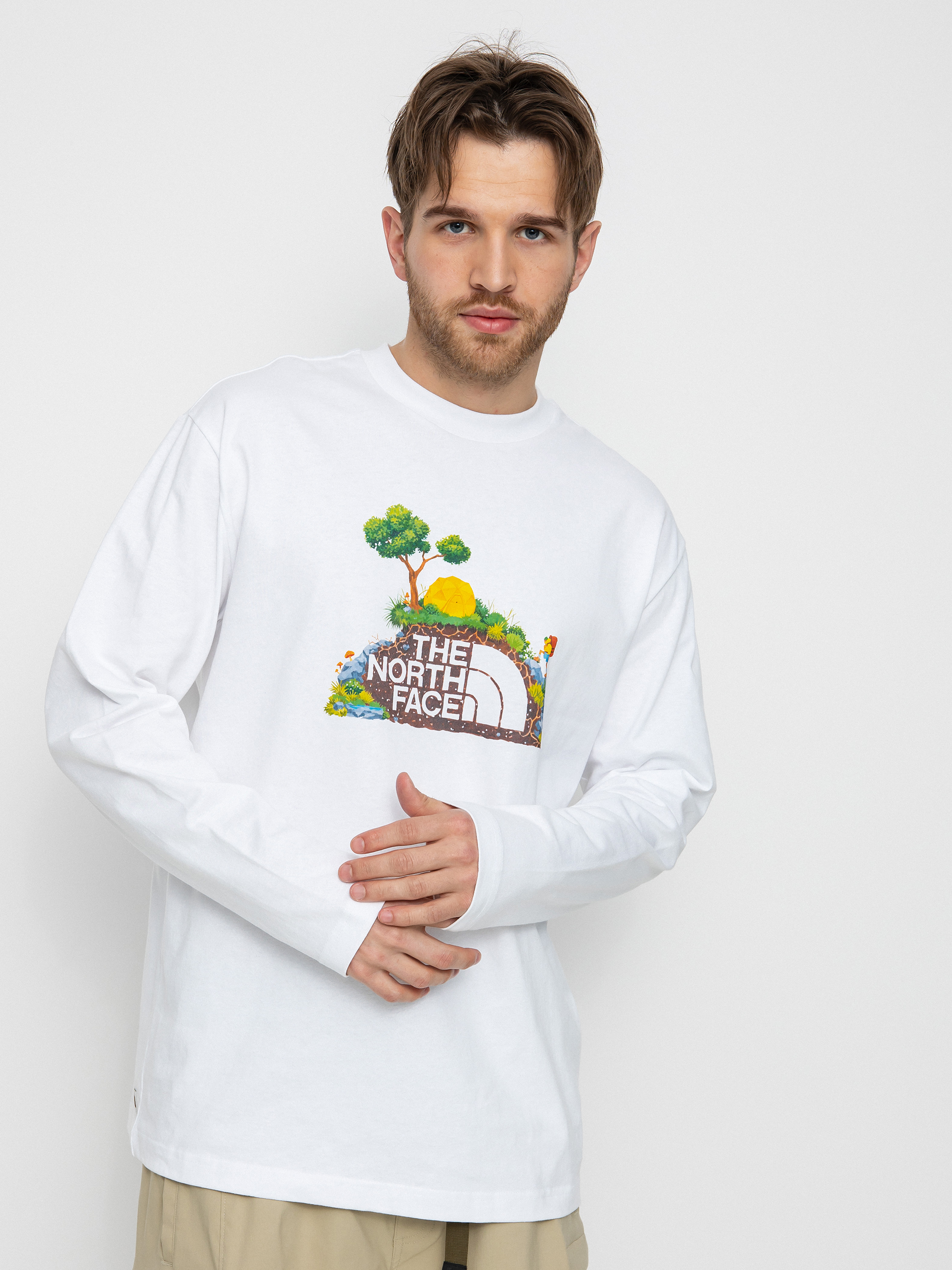 Longsleeve The North Face Heritage Graphic (tnf white)