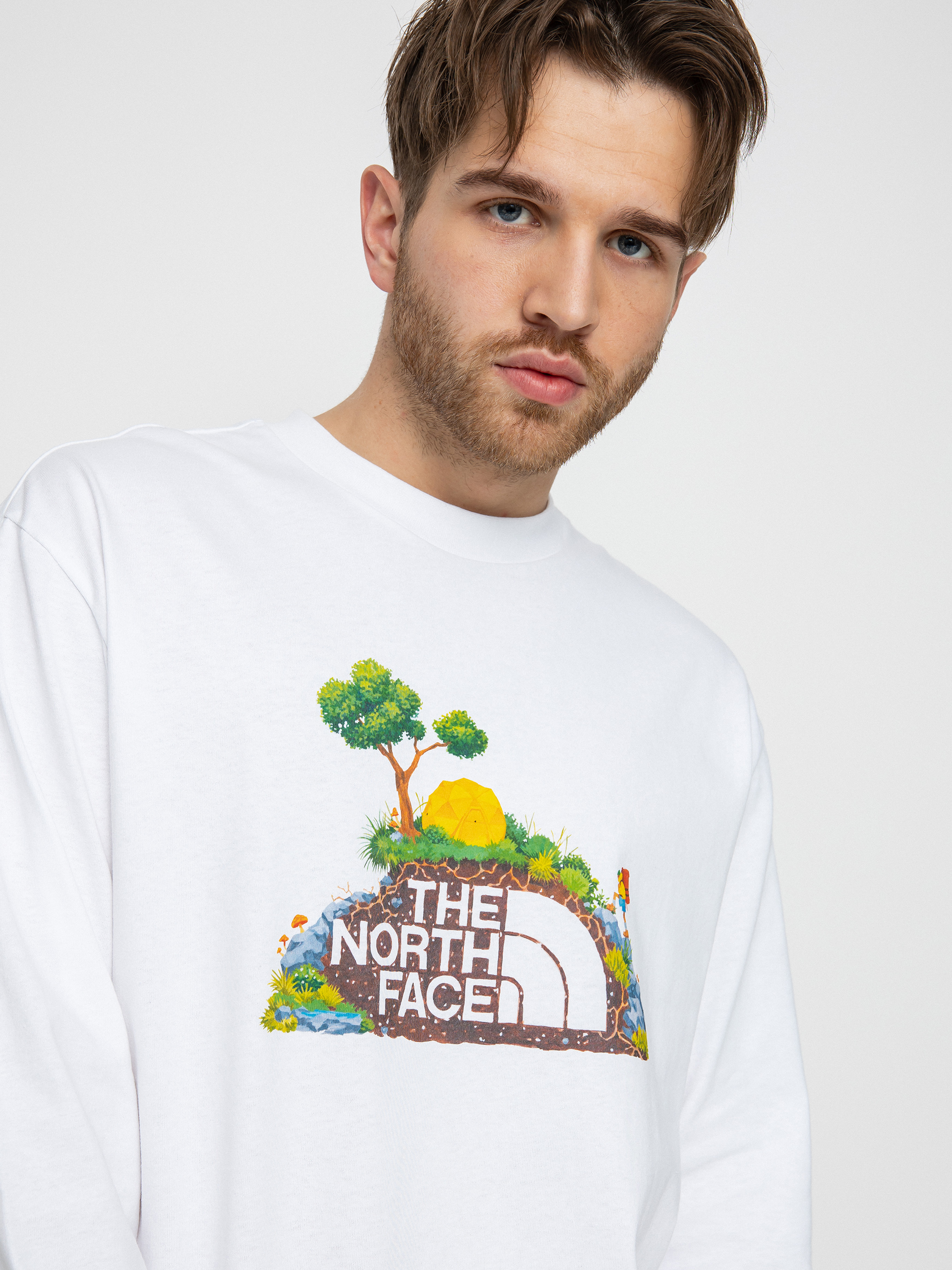 Longsleeve The North Face Heritage Graphic (tnf white)